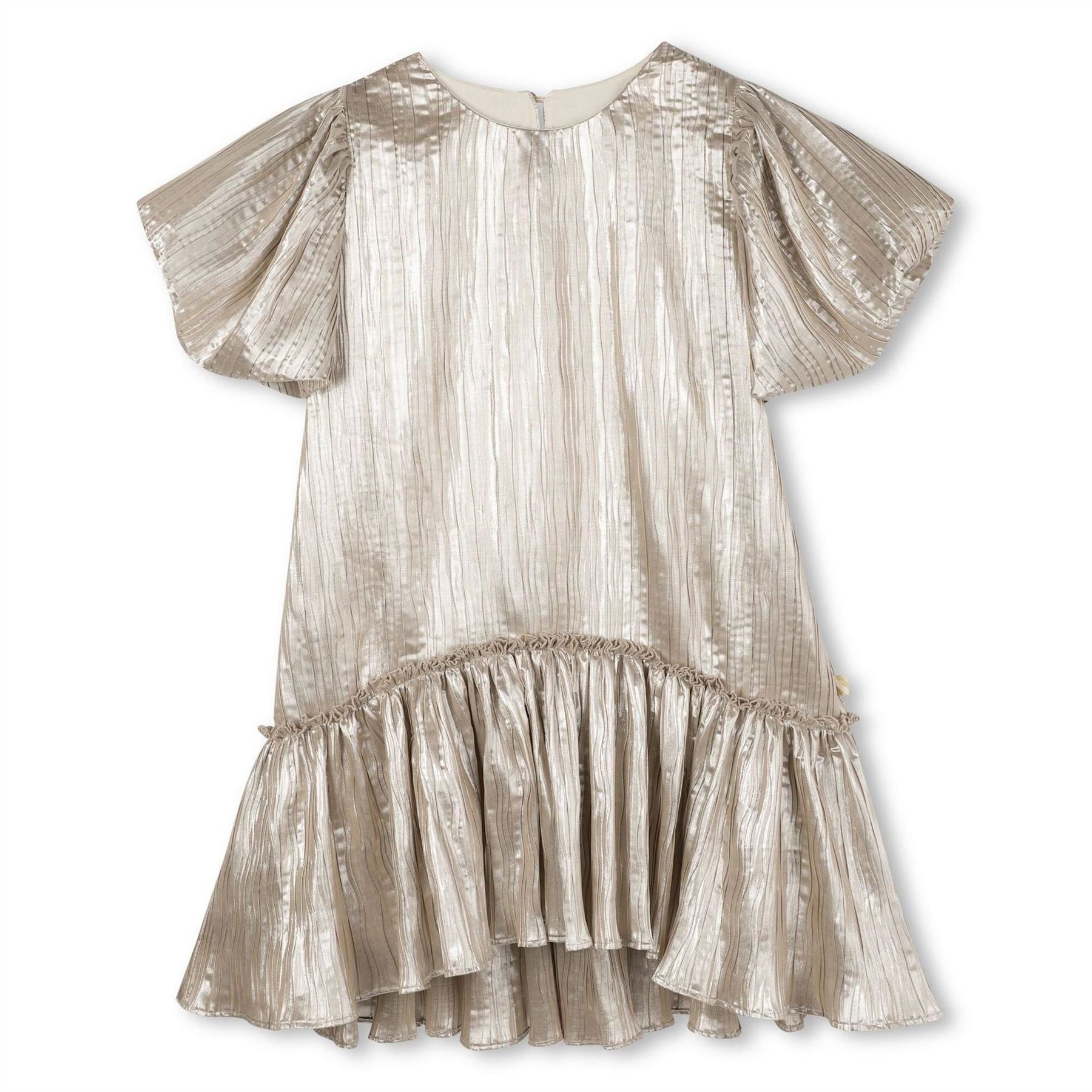 Billieblush Crew Neck Short Sleeve Knee Length Dress