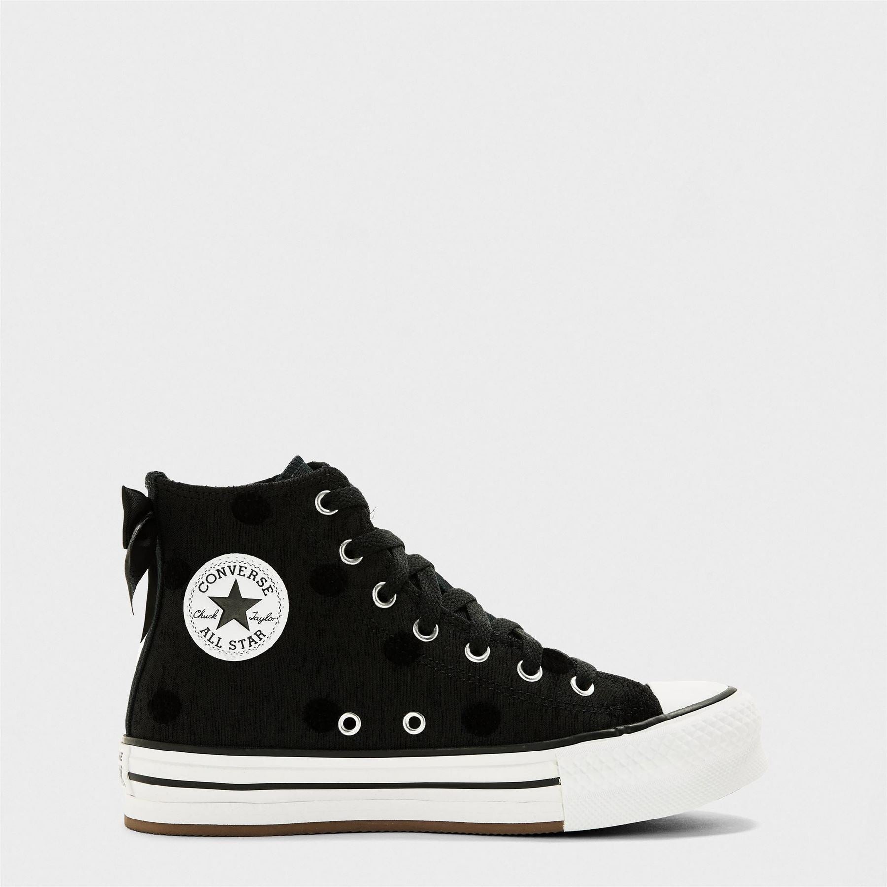 Converse Lift Bow Canvasas High Top Trainers