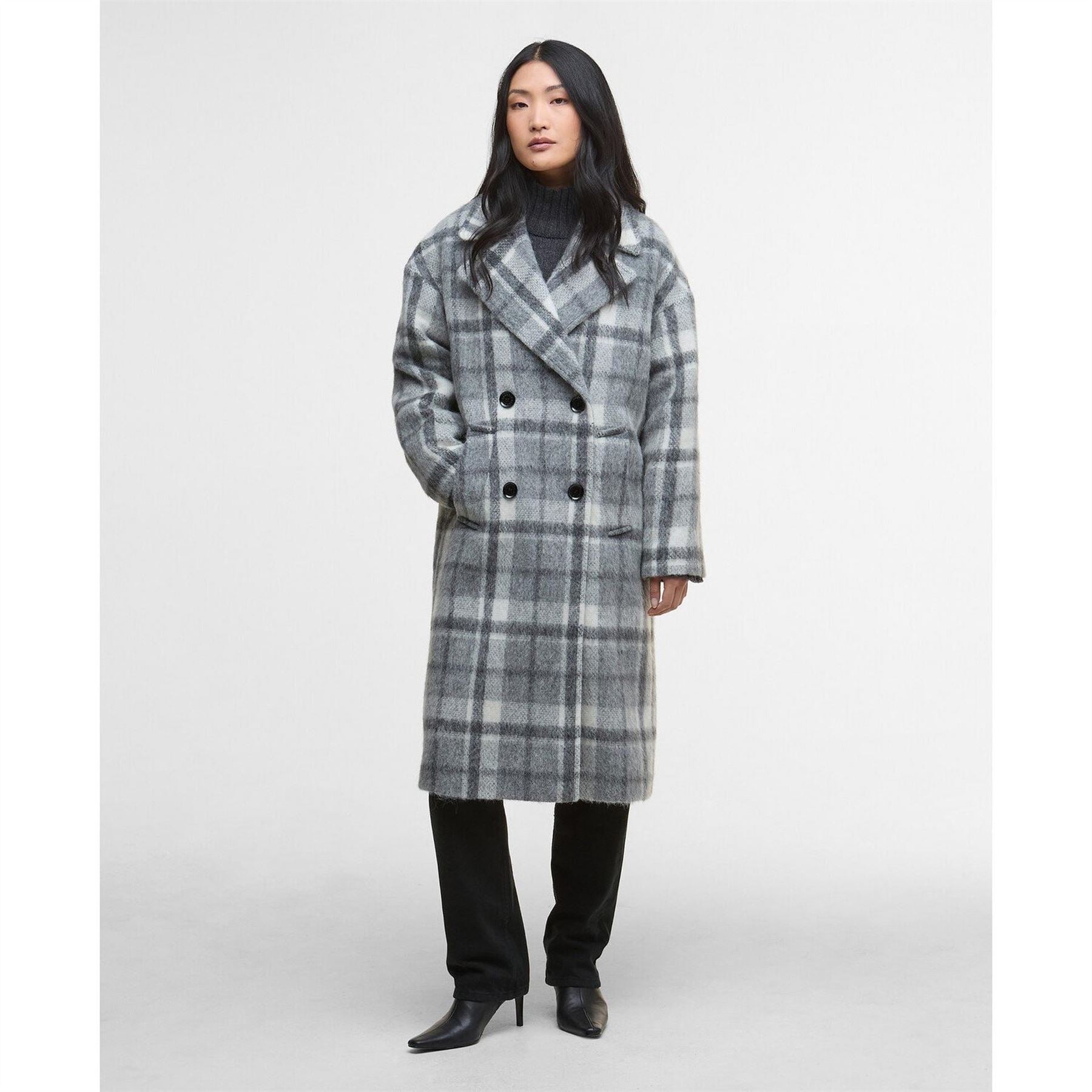 Barbour B.li Beattie Wool Overcoat