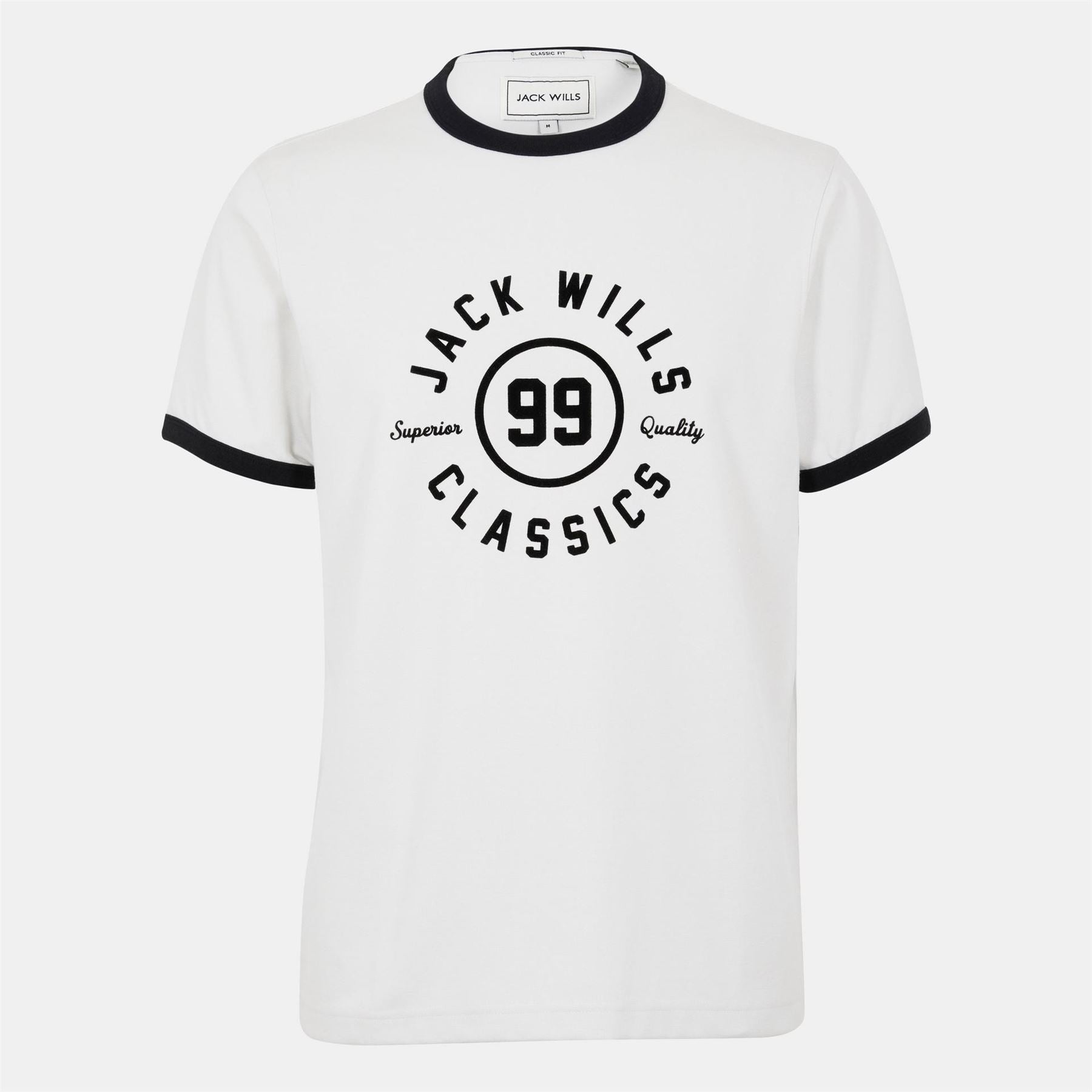 Jack Wills Jw Ringer Graphic Regular Fit T-Shirt