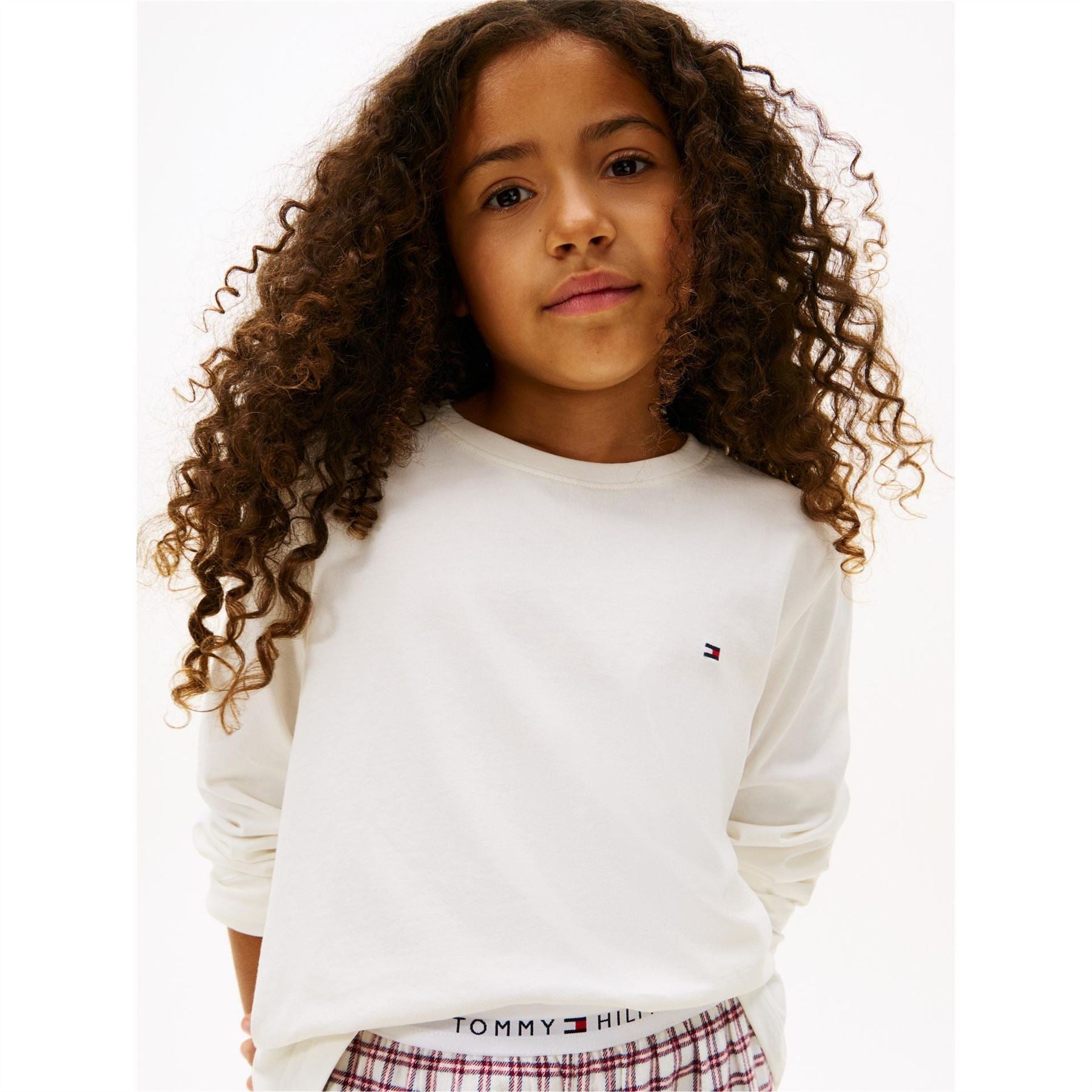 Tommy Hilfiger Crew Neck Long Sleeve Pyjama Set