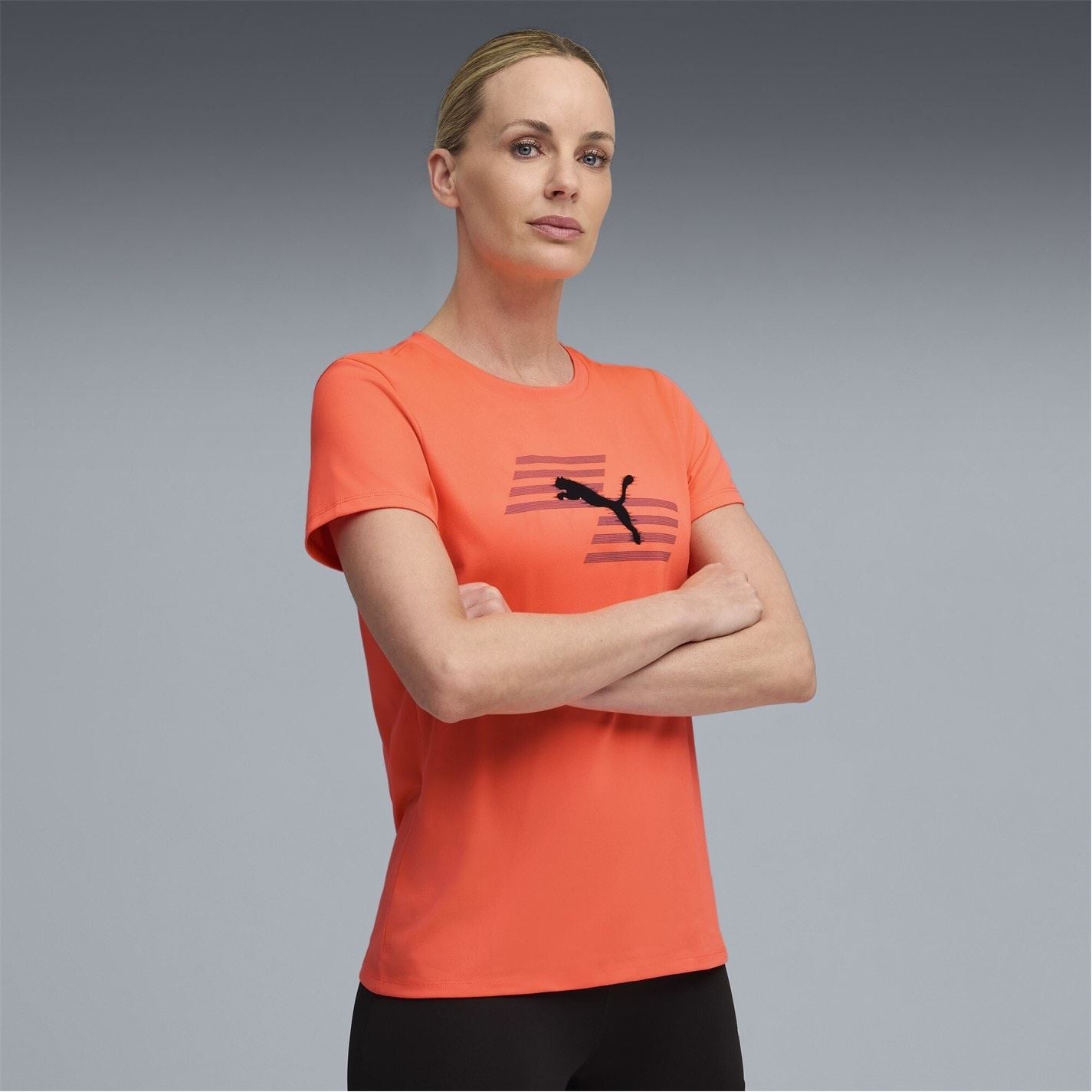 Puma Hyrox Short Sleeve Performance Gym Top