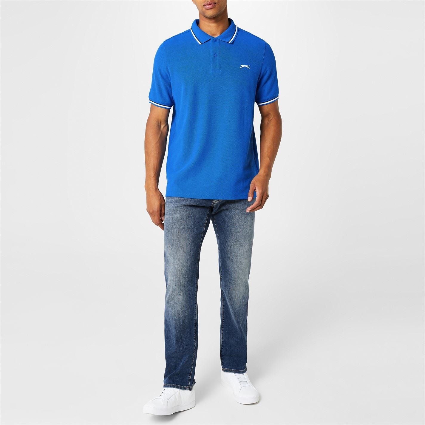 Slazenger Mens Tipped Polo Shirt
