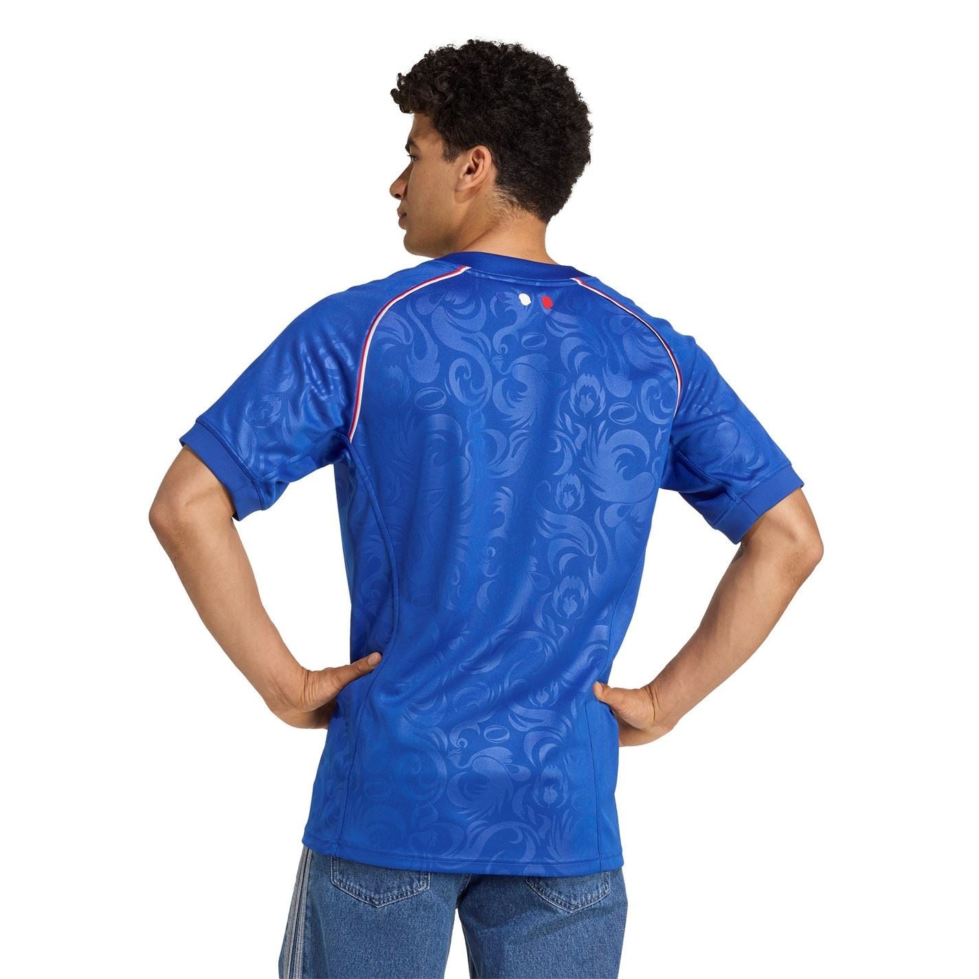 adidas France Rugby World Cup Home Shirt 2025 Adults – Lovell Sports