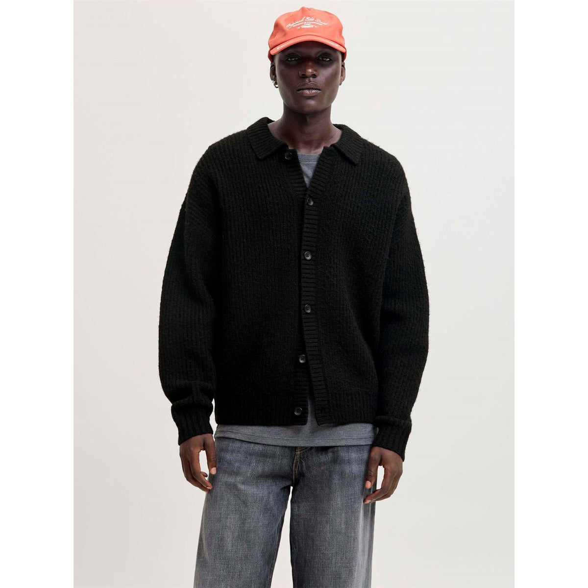 Jack and Jones Mens York Knit Cardigan