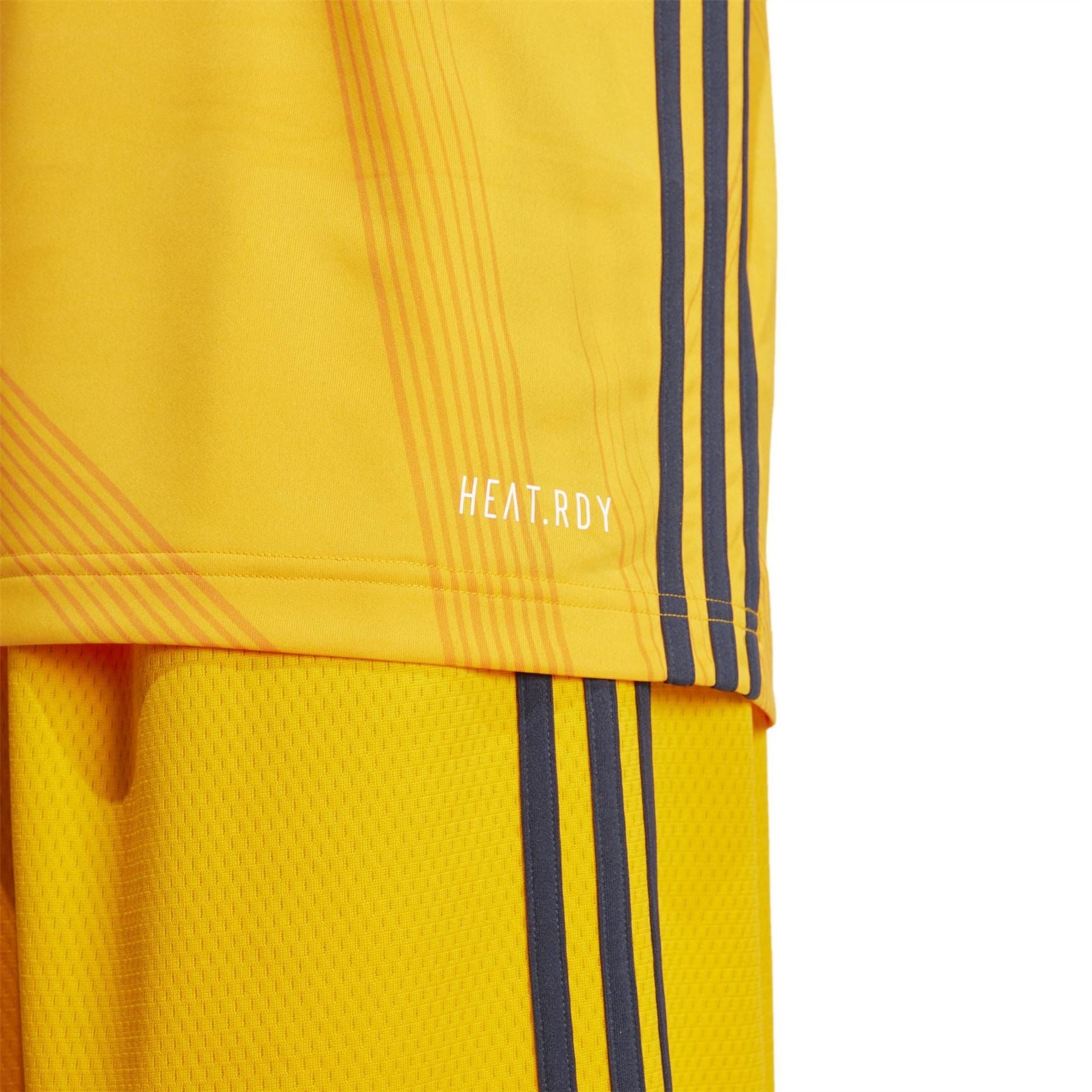 adidas V-Neck Sleeveless Ribbed Collar Jersey Singlet