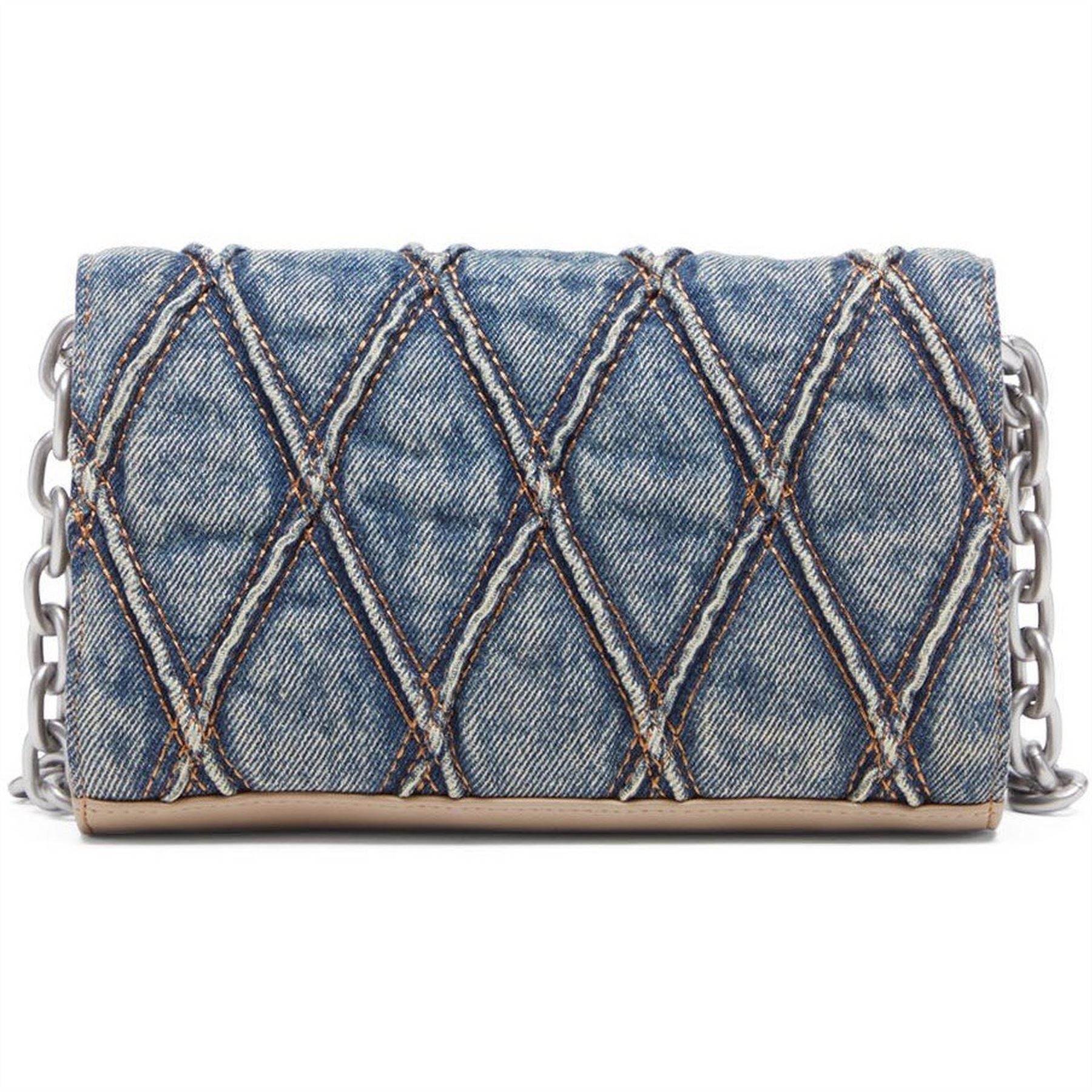 Diesel Play Mirror Wallet on Chain with Charm
