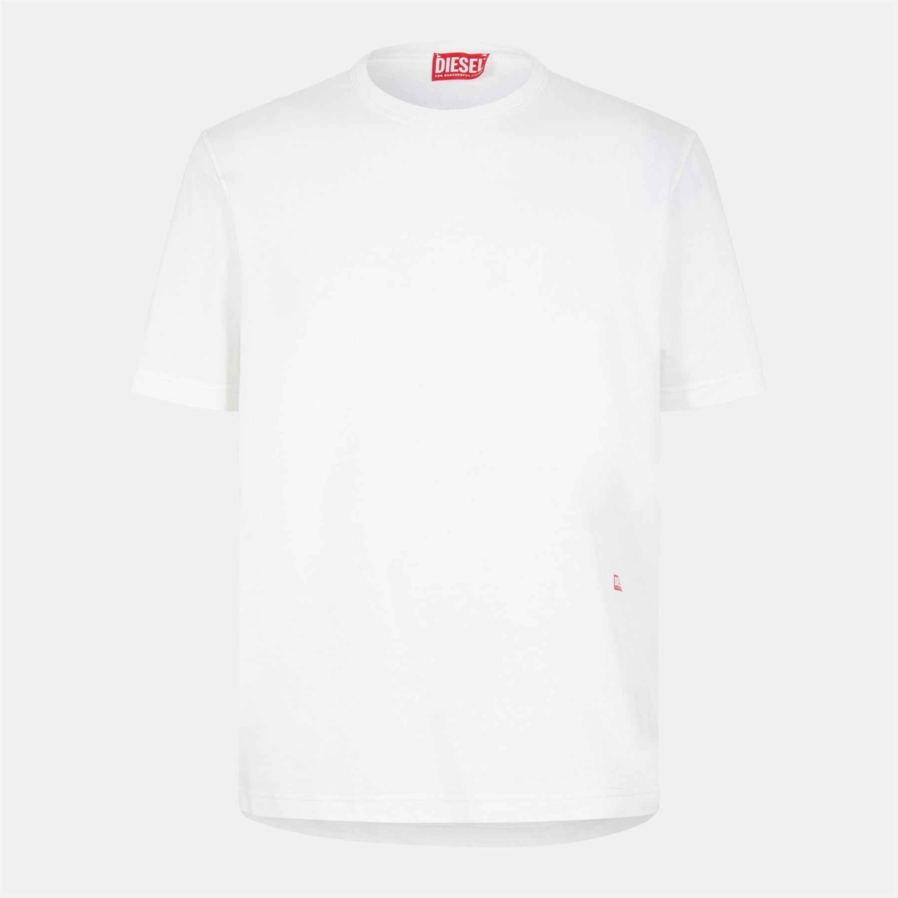 Diesel Regular Fit Crew Neck Short Sleeve T-Shirt