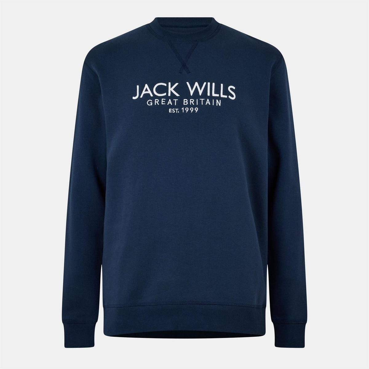 Jack Wills Belvue Graphic Logo Crew Neck Sweatshirt