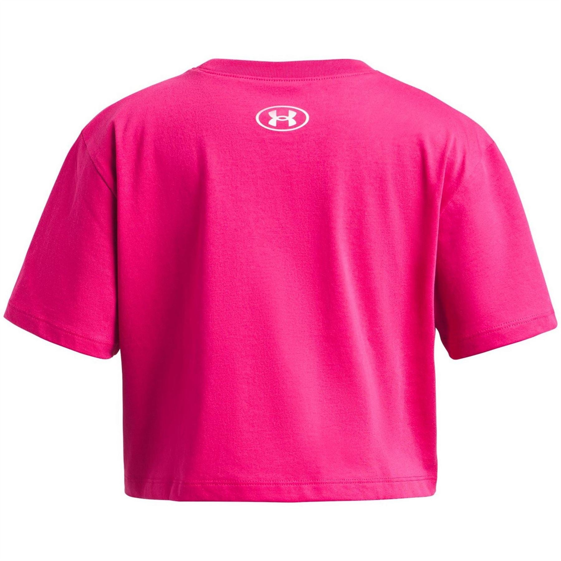 Under Armour Regular Fit Cropped Short Sleeve T-Shirt