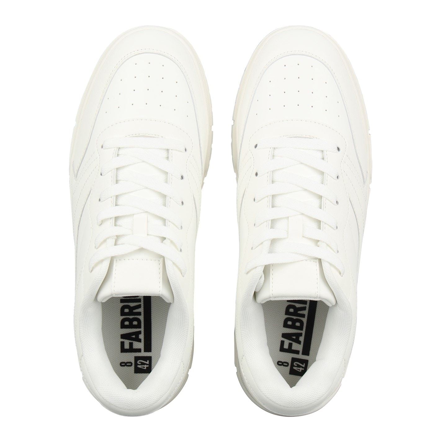 Fabric Round Toe Flat Heel Trainers