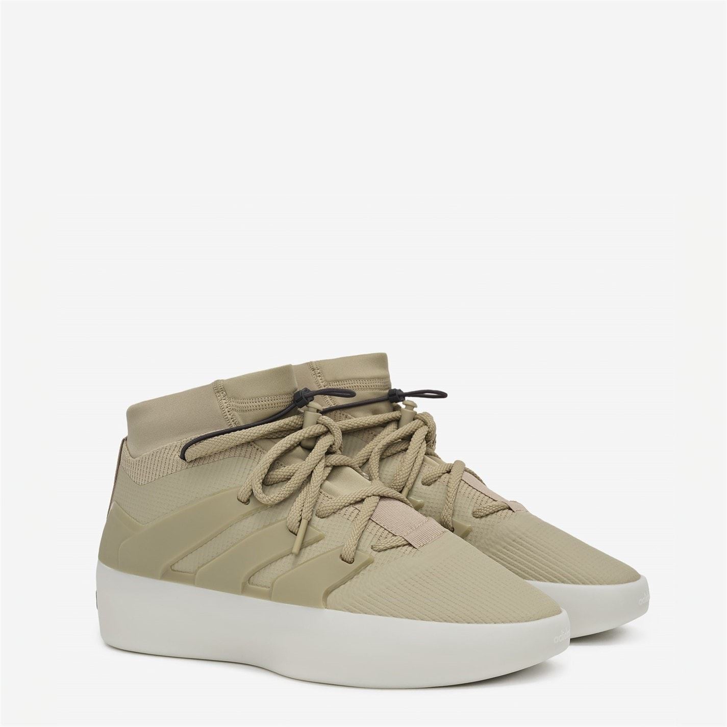 adidas Athletic Mid Top Lace-Up Sneakers