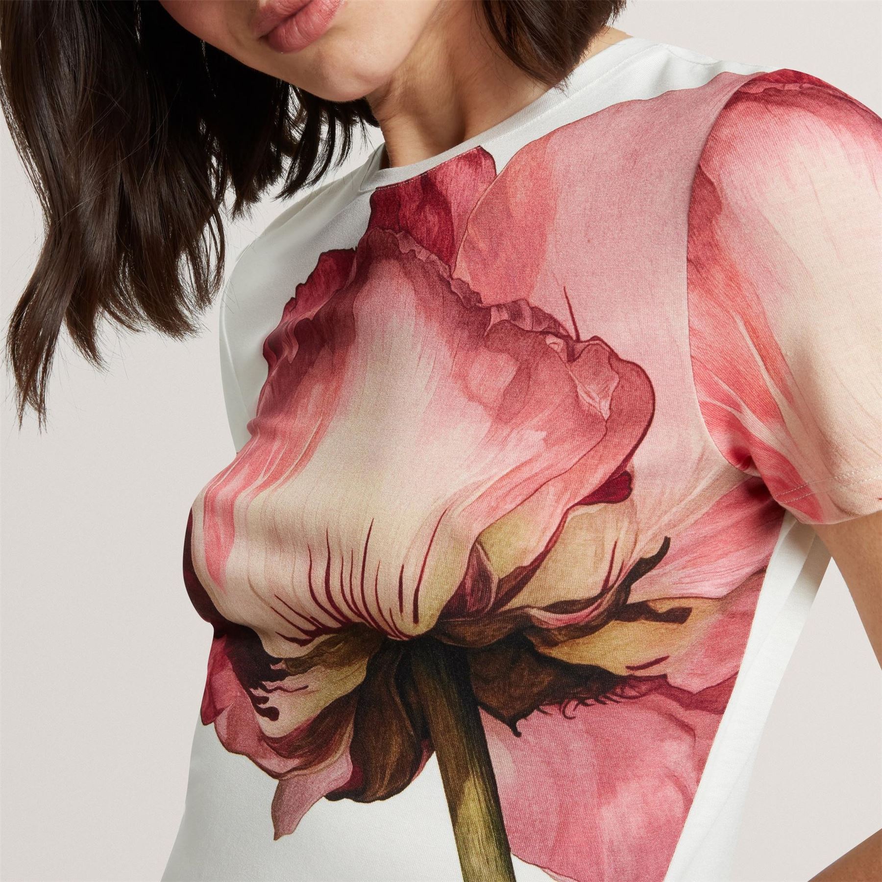 Ted Baker Ss Print Fittedt