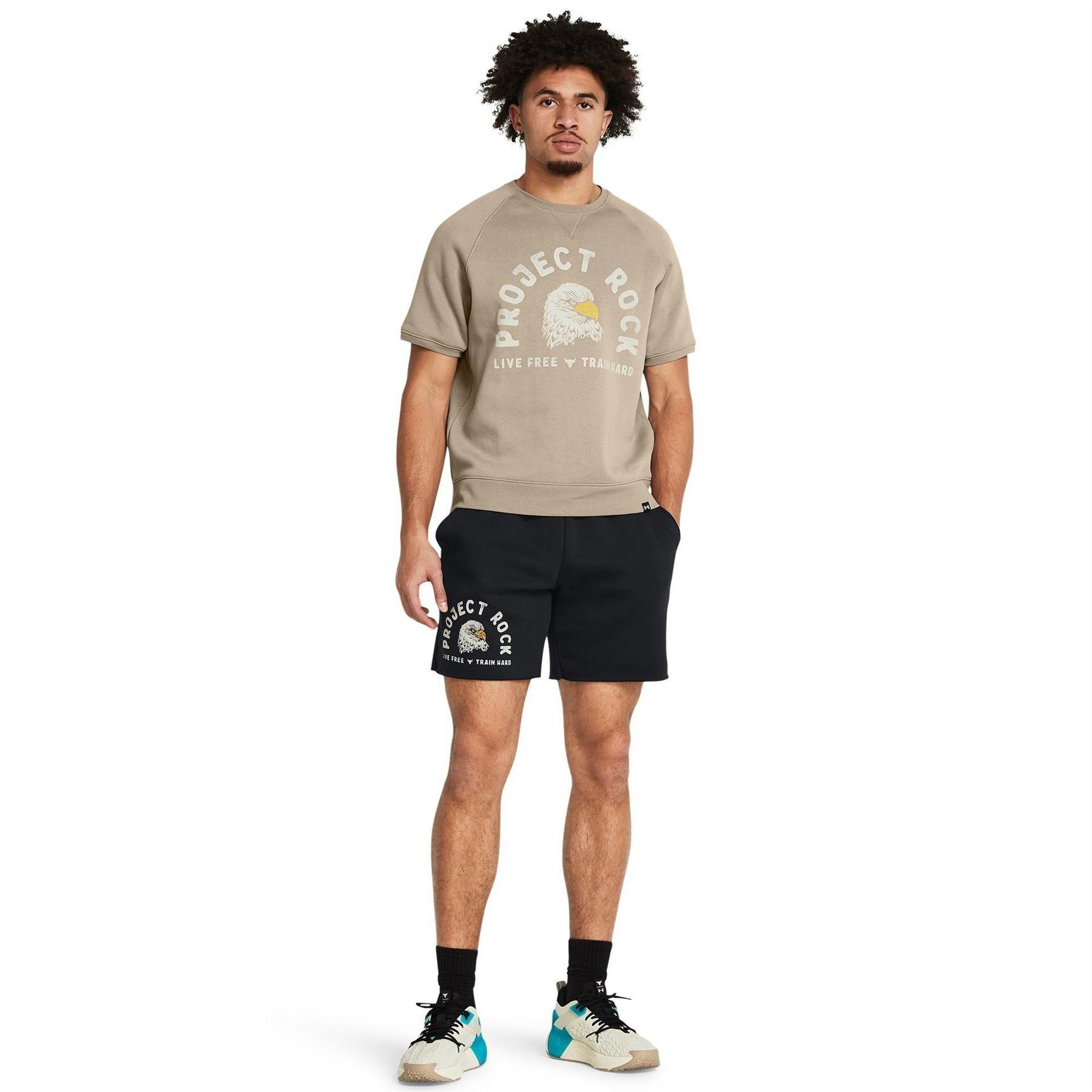 Under Armour Icon Fitness Bermuda Shorts with Elasticated Waistband