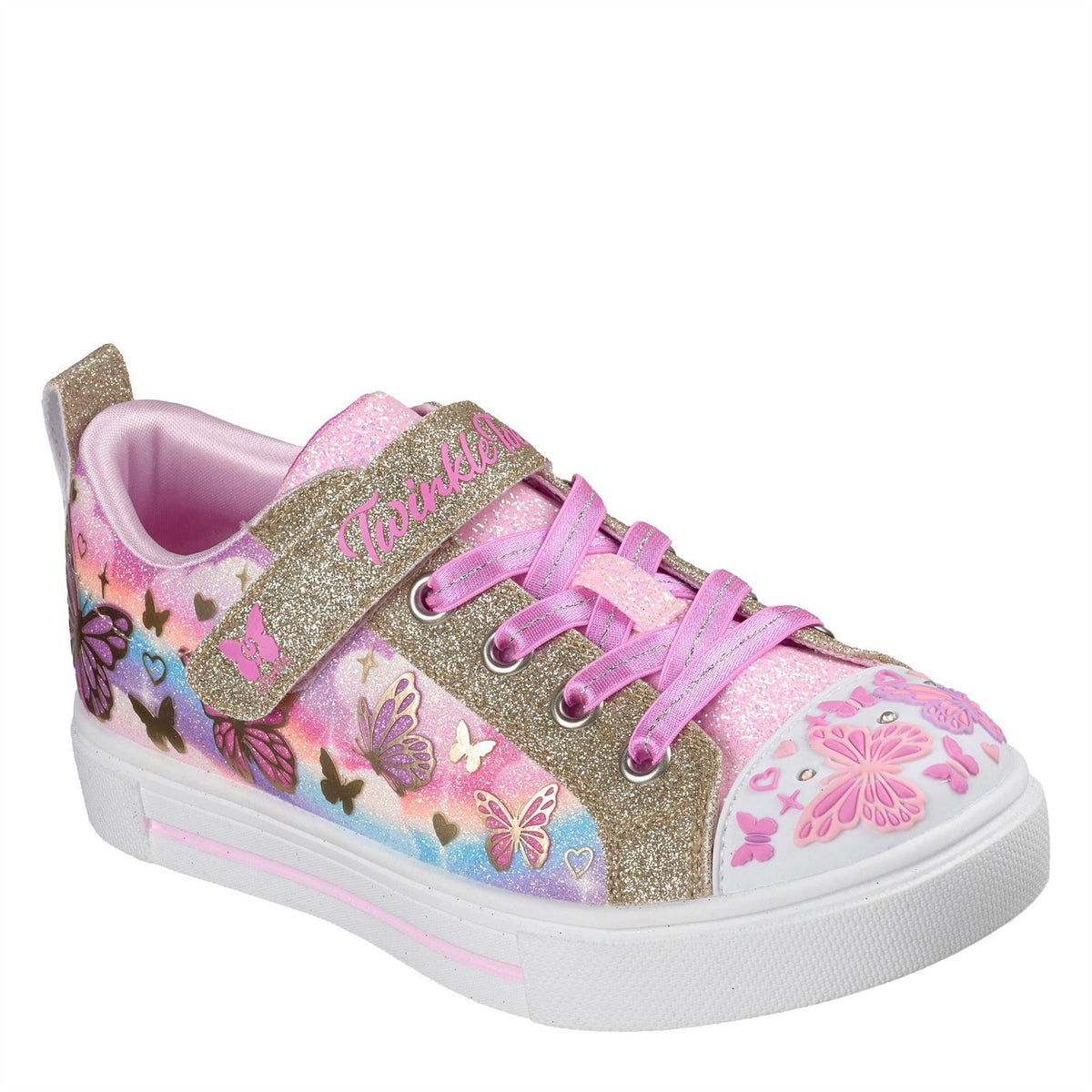 Skechers Twinkle Sparks Low Top Trainers