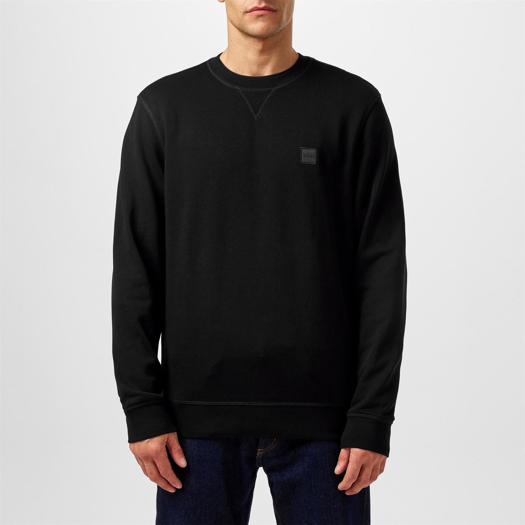 Boss Orange Long Sleeve Premium Cotton Sweatshirt (westart Crew Neck)