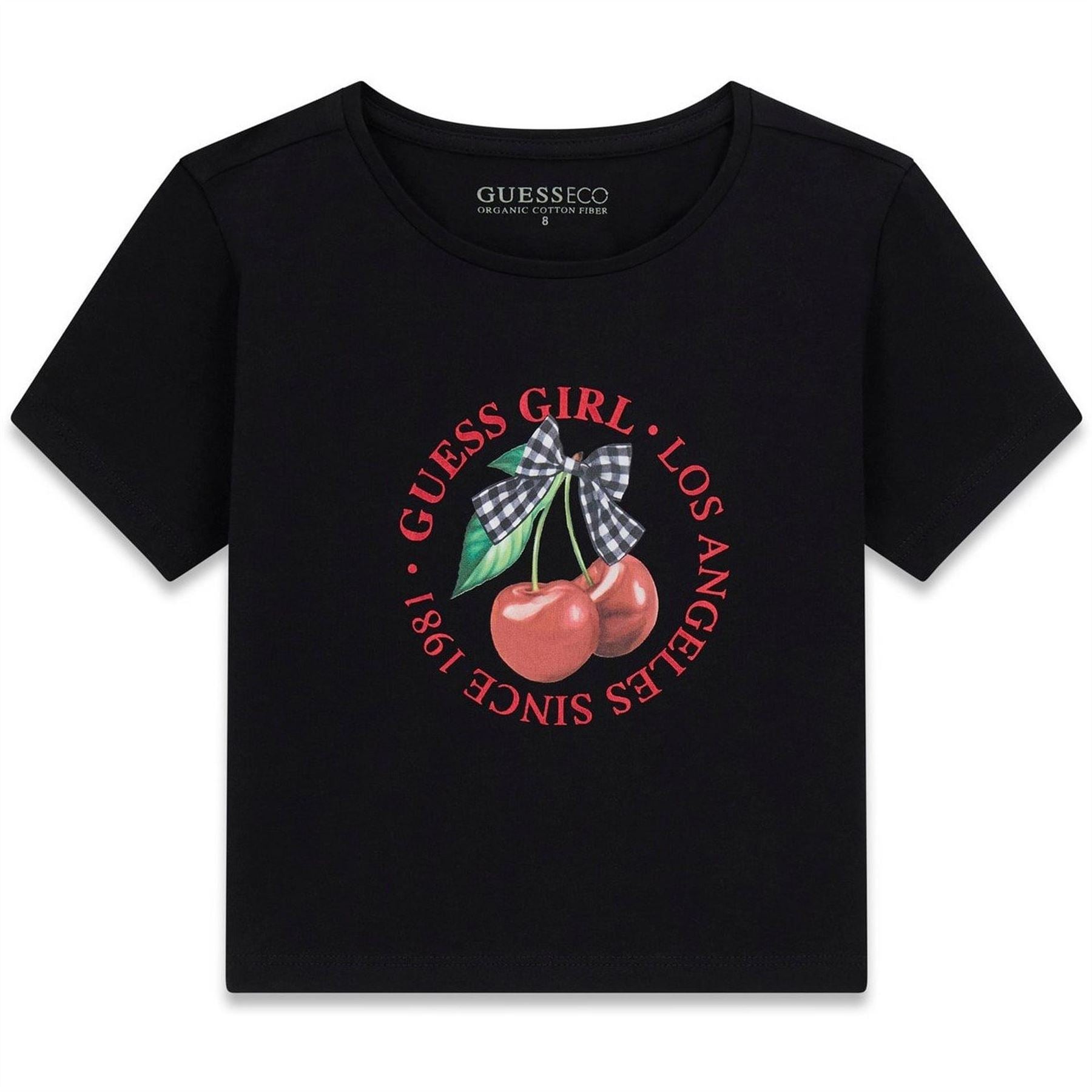 Guess Graphic Crop Top