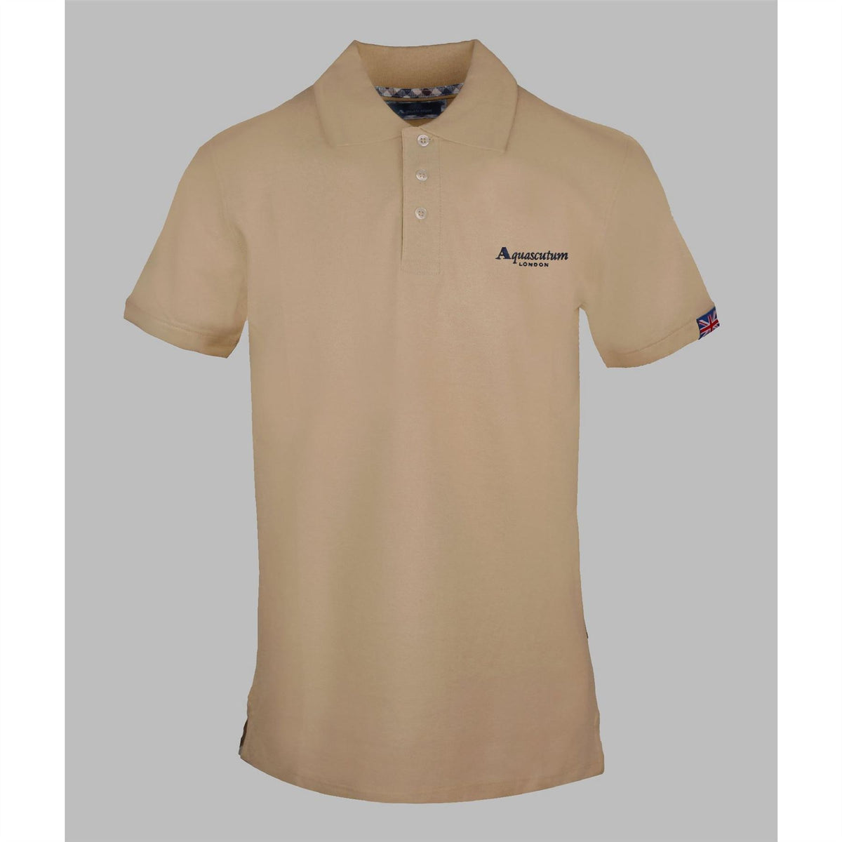 Aquascutum Collared Neck Short Sleeve Polo Shirt