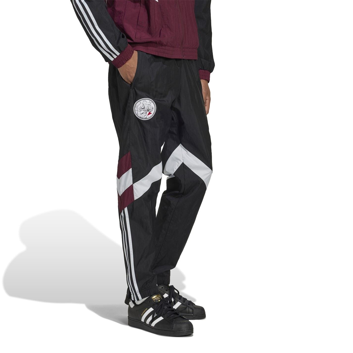 adidas Ajax Amsterdam Originals Tracksuit Bottoms Adults