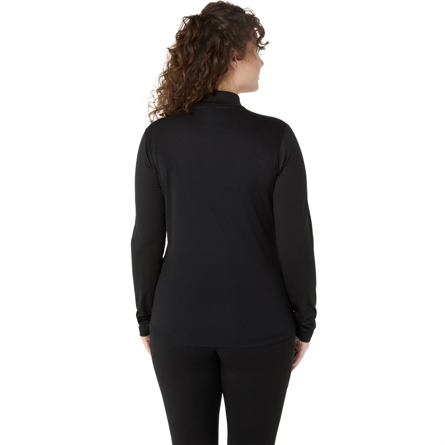 Asics Womens Ls Half Zip Winter Top Running