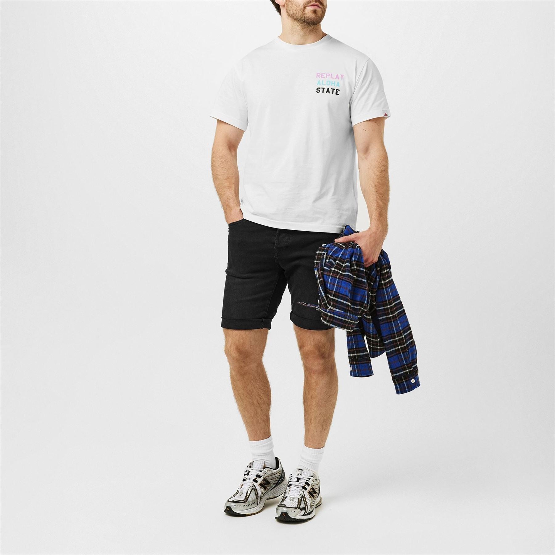 Replay Aloha State Regular Fit T-Shirt