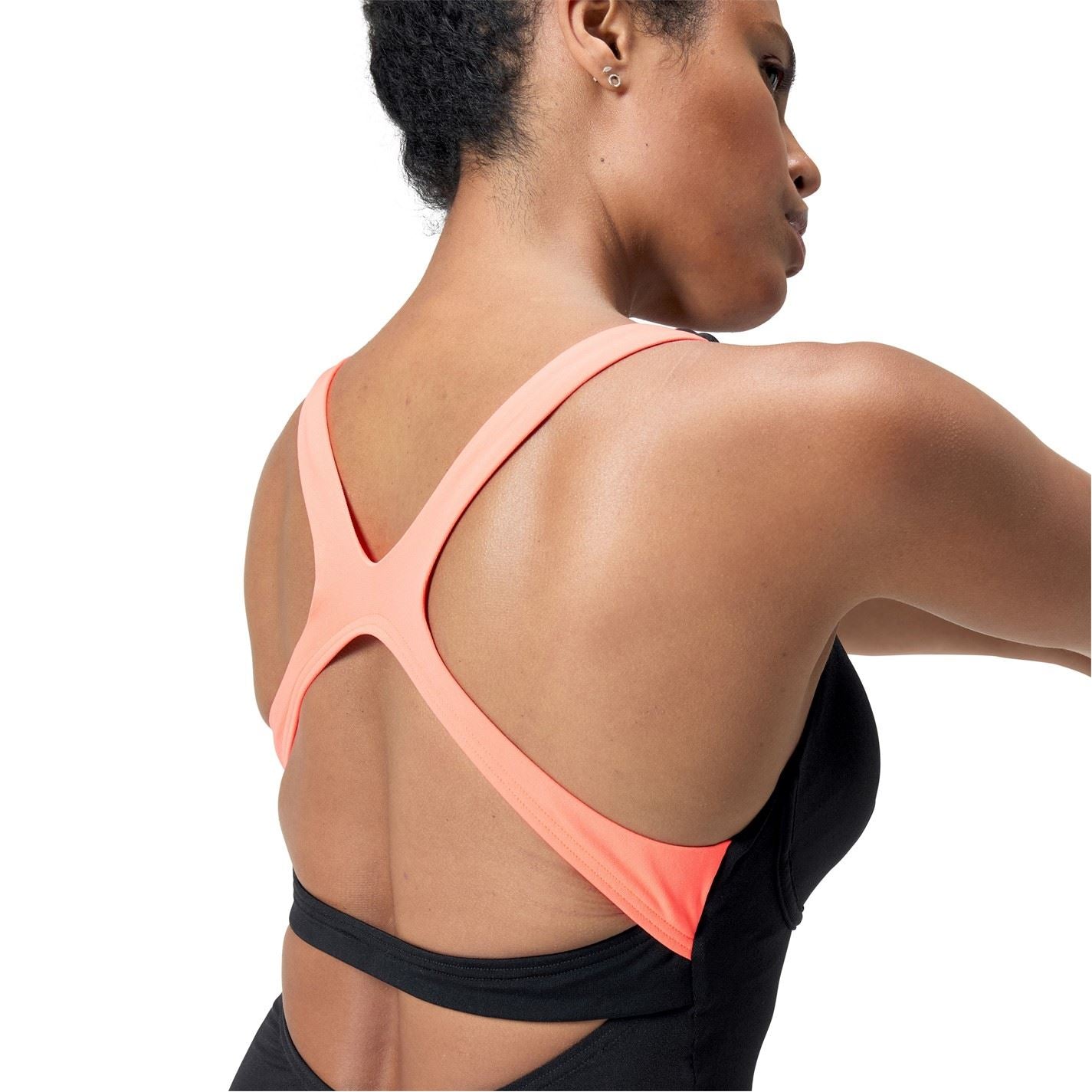 Speedo Square Neck Regular Fit Swimsuit