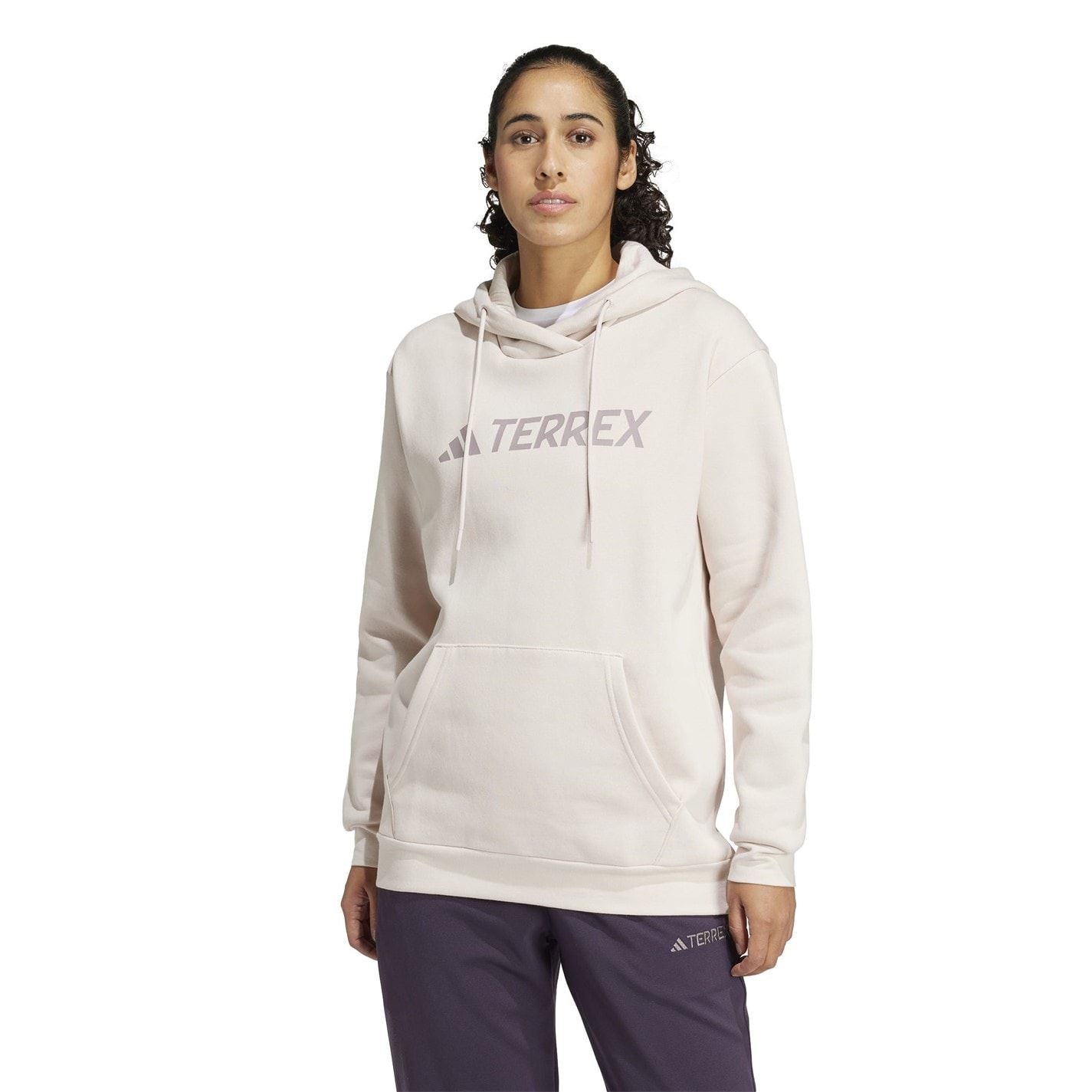 adidas Womens Terrex Multi Large Logo Hoodie