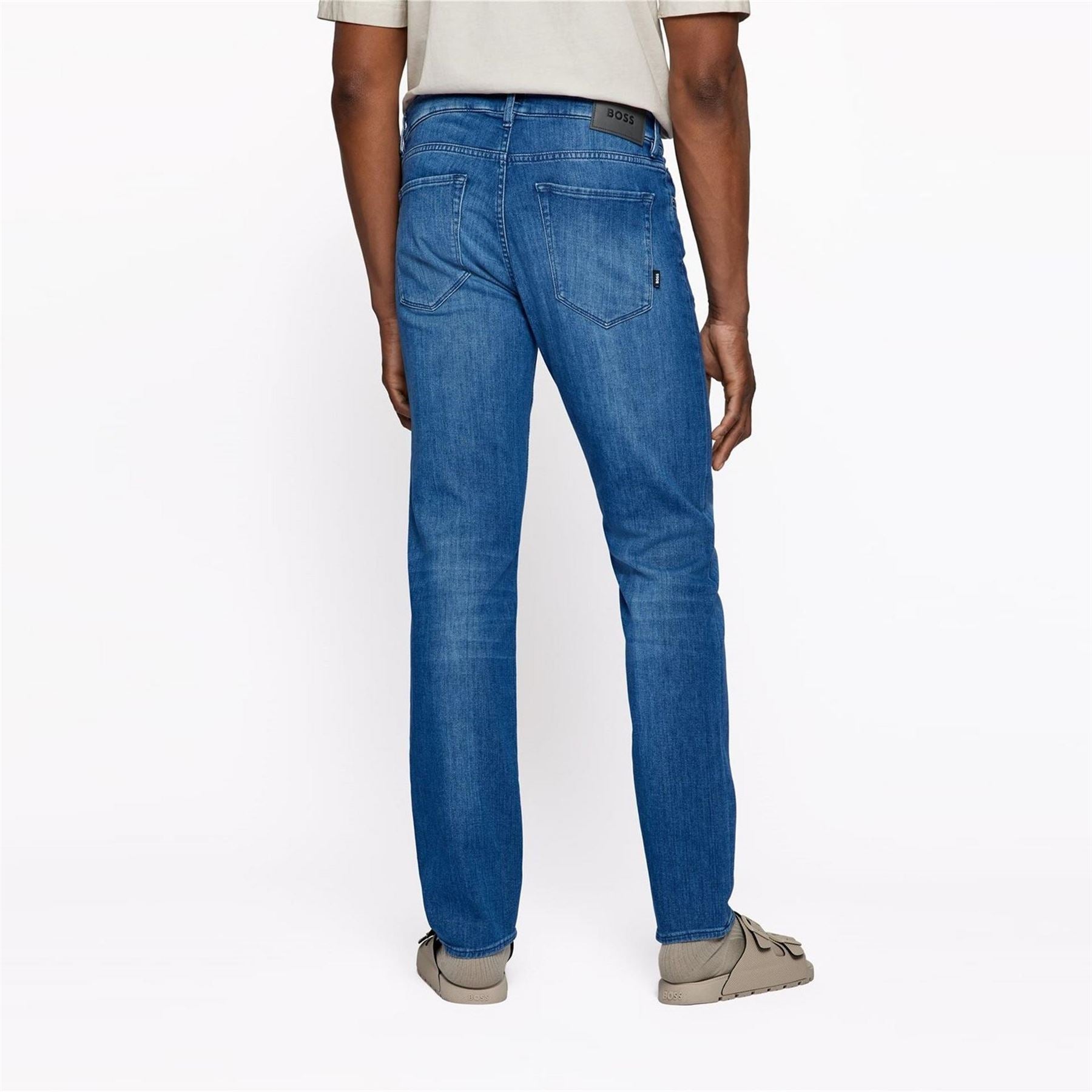 Boss Maine3 Slim Fit Mid Rise Jeans