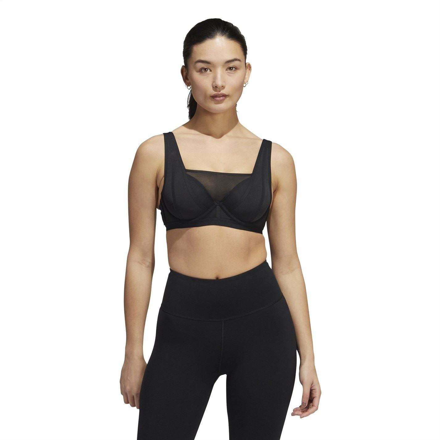 adidas Womens High Impact Luxe Sports Bra