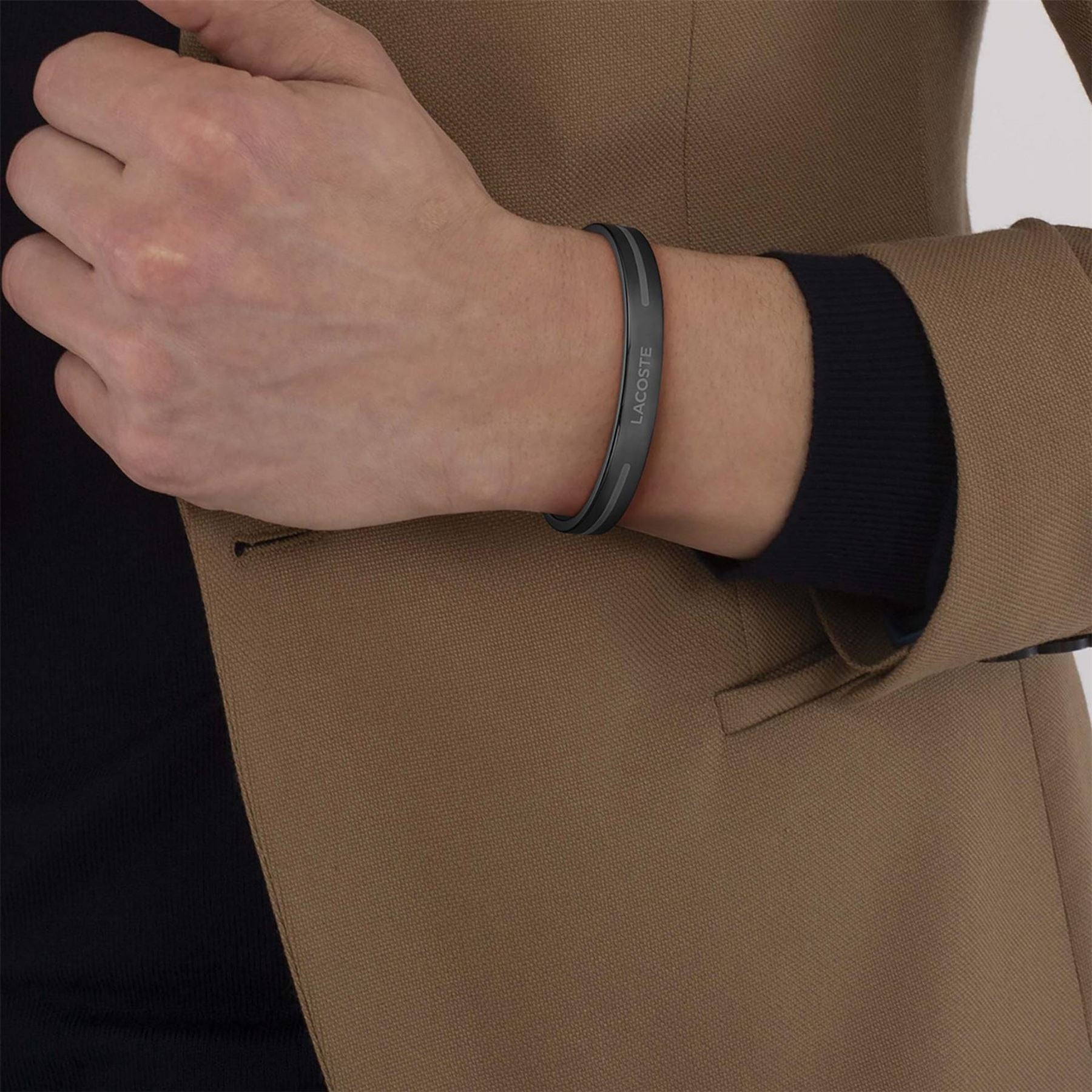 Lacoste Mens Adventurer Bangle Bracelet