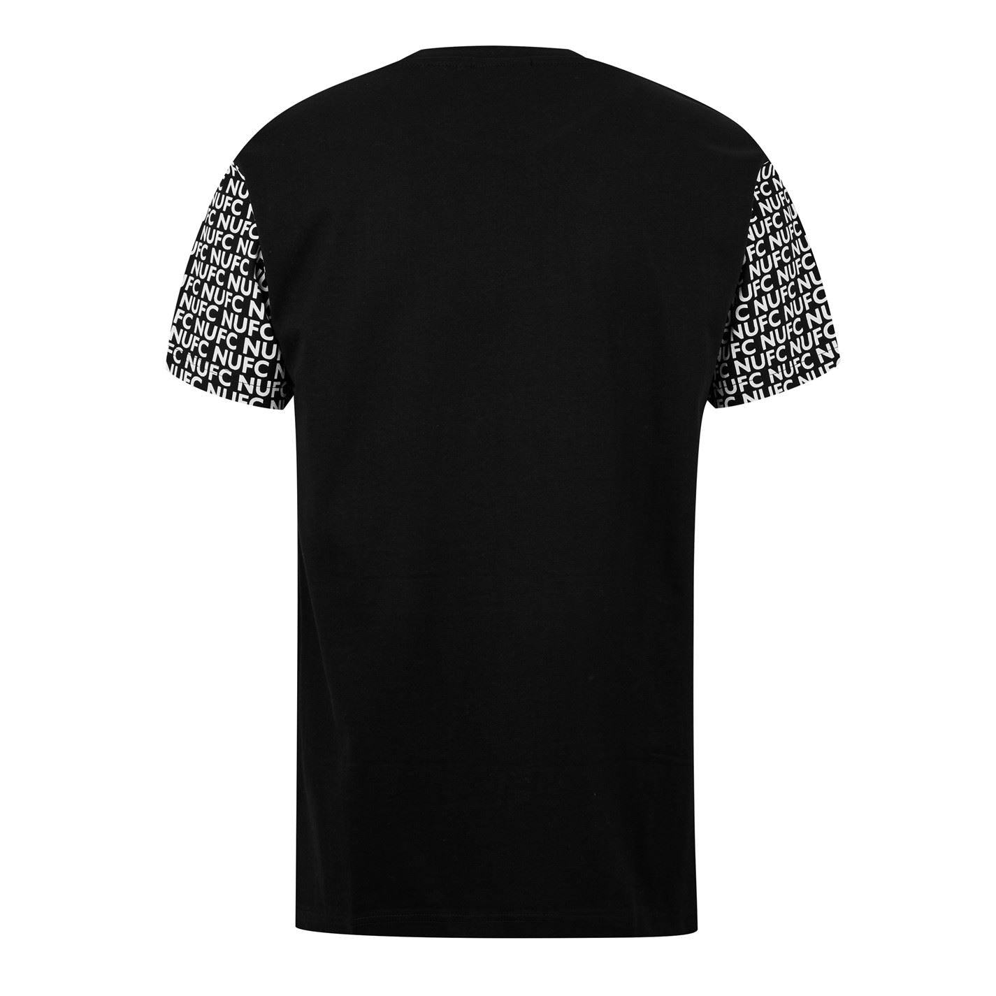 Source Lab Mens Newcastle United Graphic T-Shirt