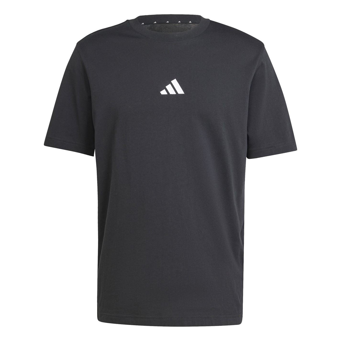 adidas Mens Essentials Single Jersey Logo T-Shirt