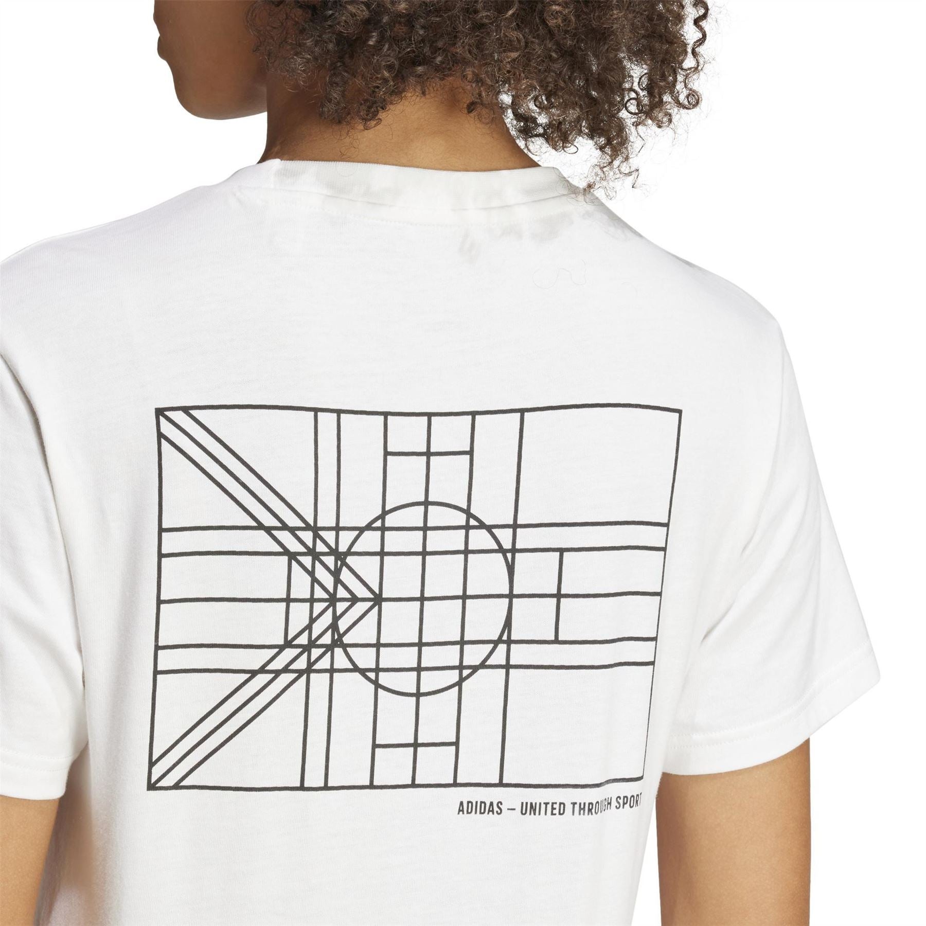 adidas Tiro Graphic Crew Neck Short Sleeve T-Shirt