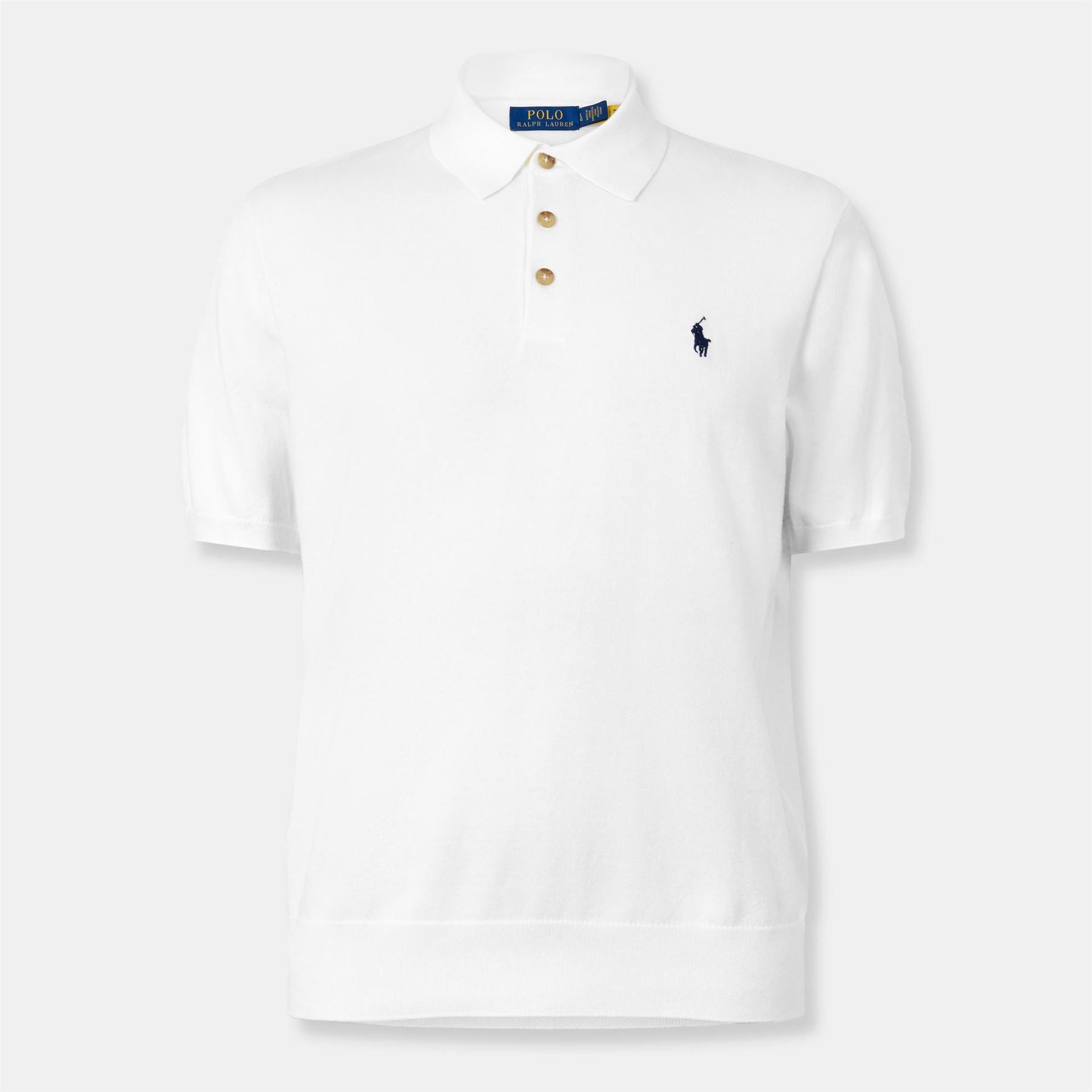 Polo Ralph Lauren Knitted Short Sleeve Polo Shirt