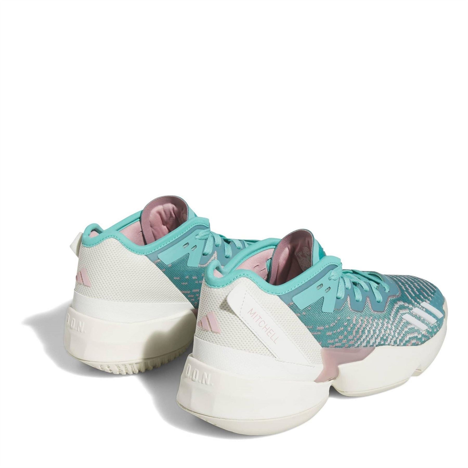 adidas D.O.N. Issue Mid Top Lace-Up Sneakers