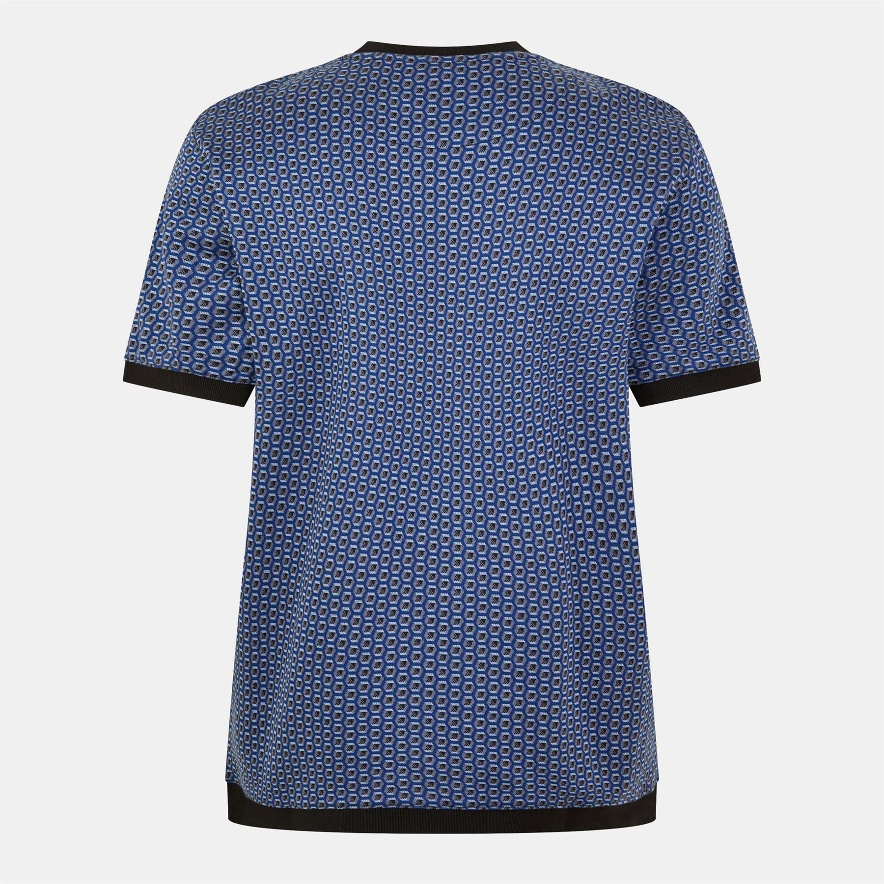 Ted Baker Regular Fit Geographic Print Crew Neck T-Shirt