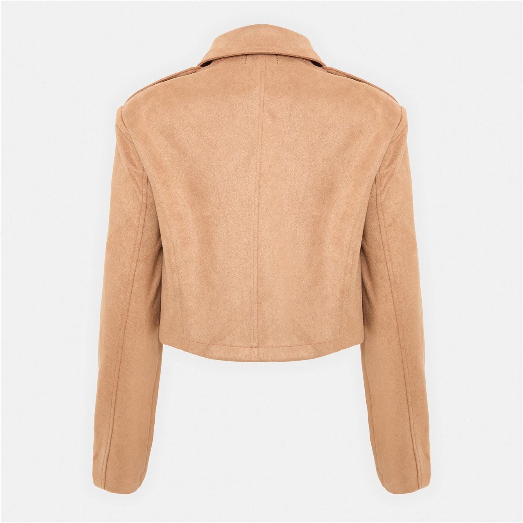 I Saw It First Suede Biker Jacket