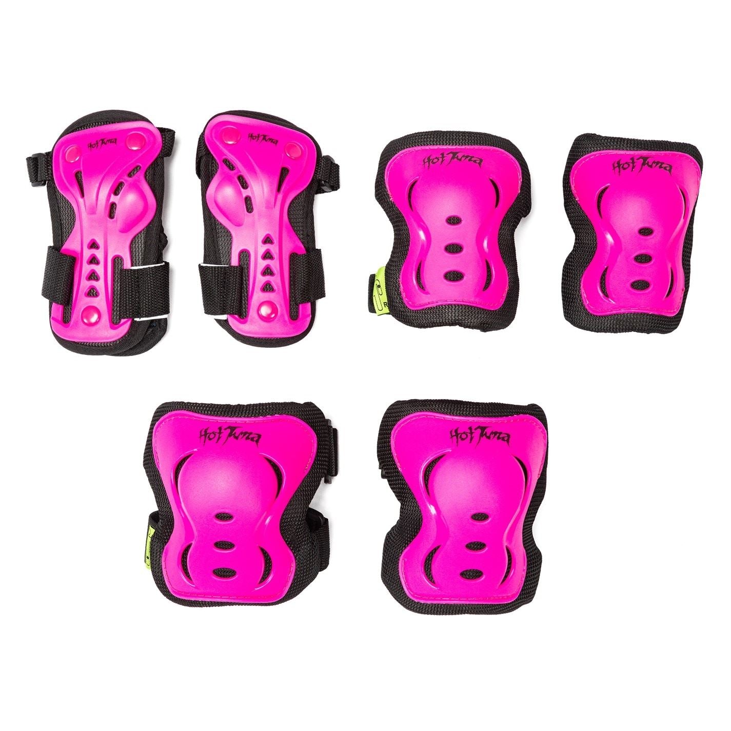 Hot Tuna Youth Skate Protector 3pc Set   Knee Pads Elbow Pad And Wrist Guards