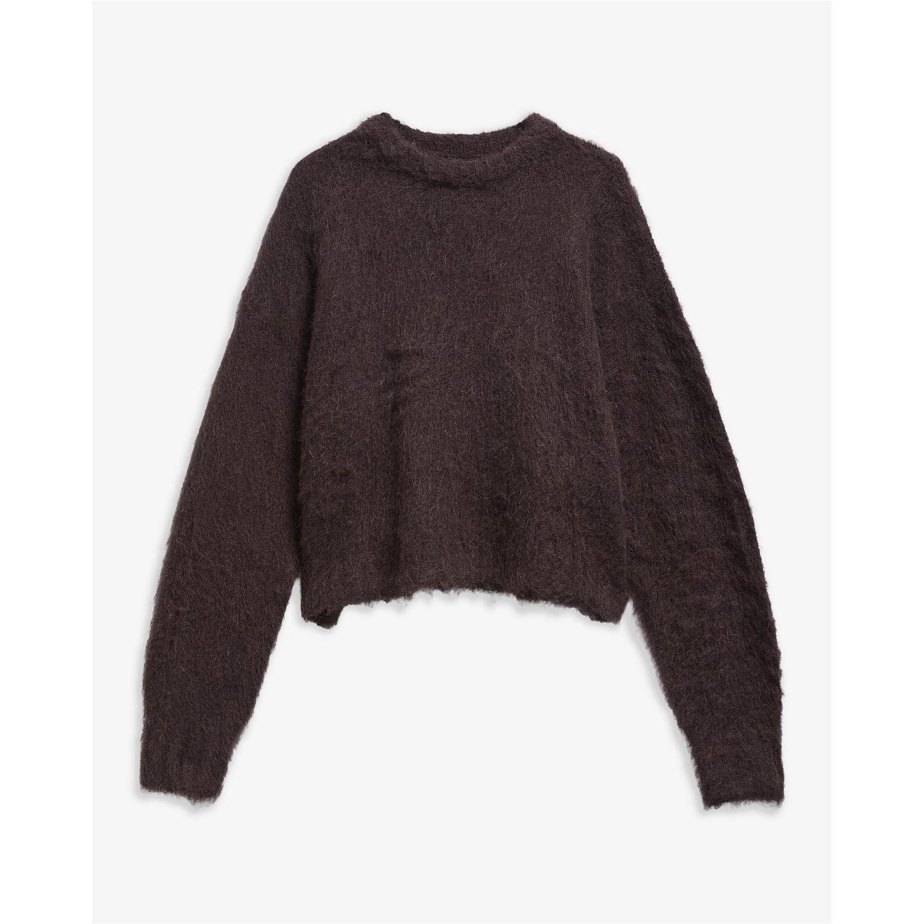Barbour International Gea Wool Fine Knit Long Sleeve Crew Neck Jumper