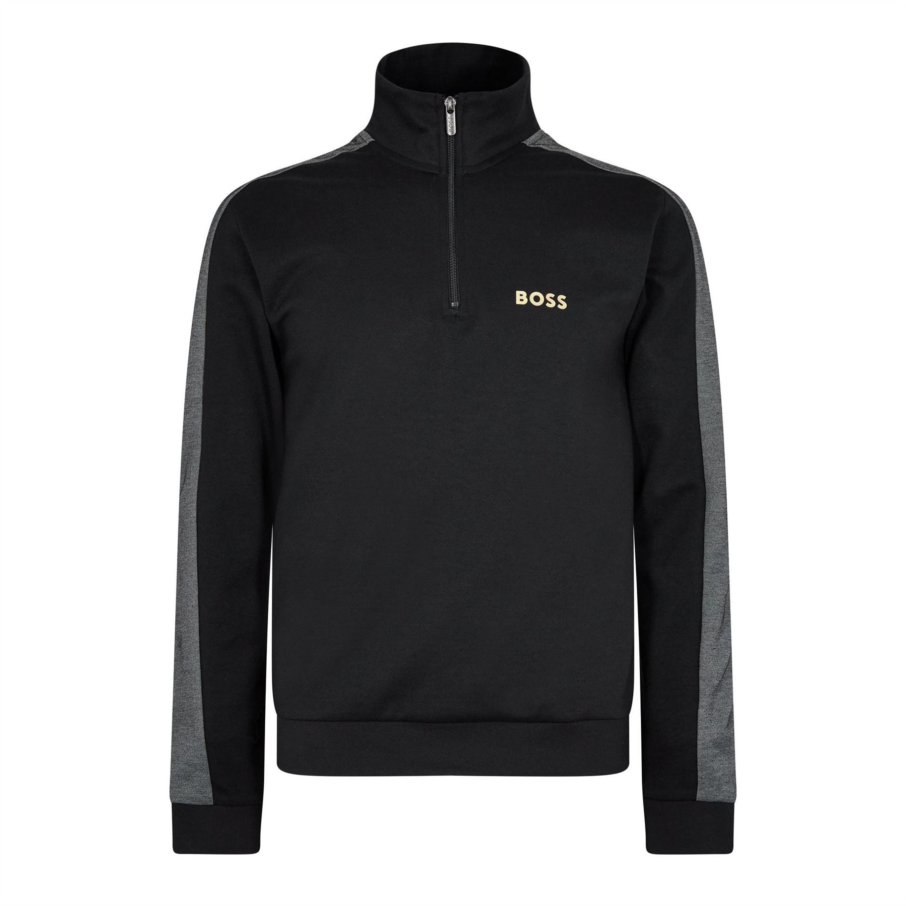 Boss Quarter Zip Fleece Tracksuit Jacket