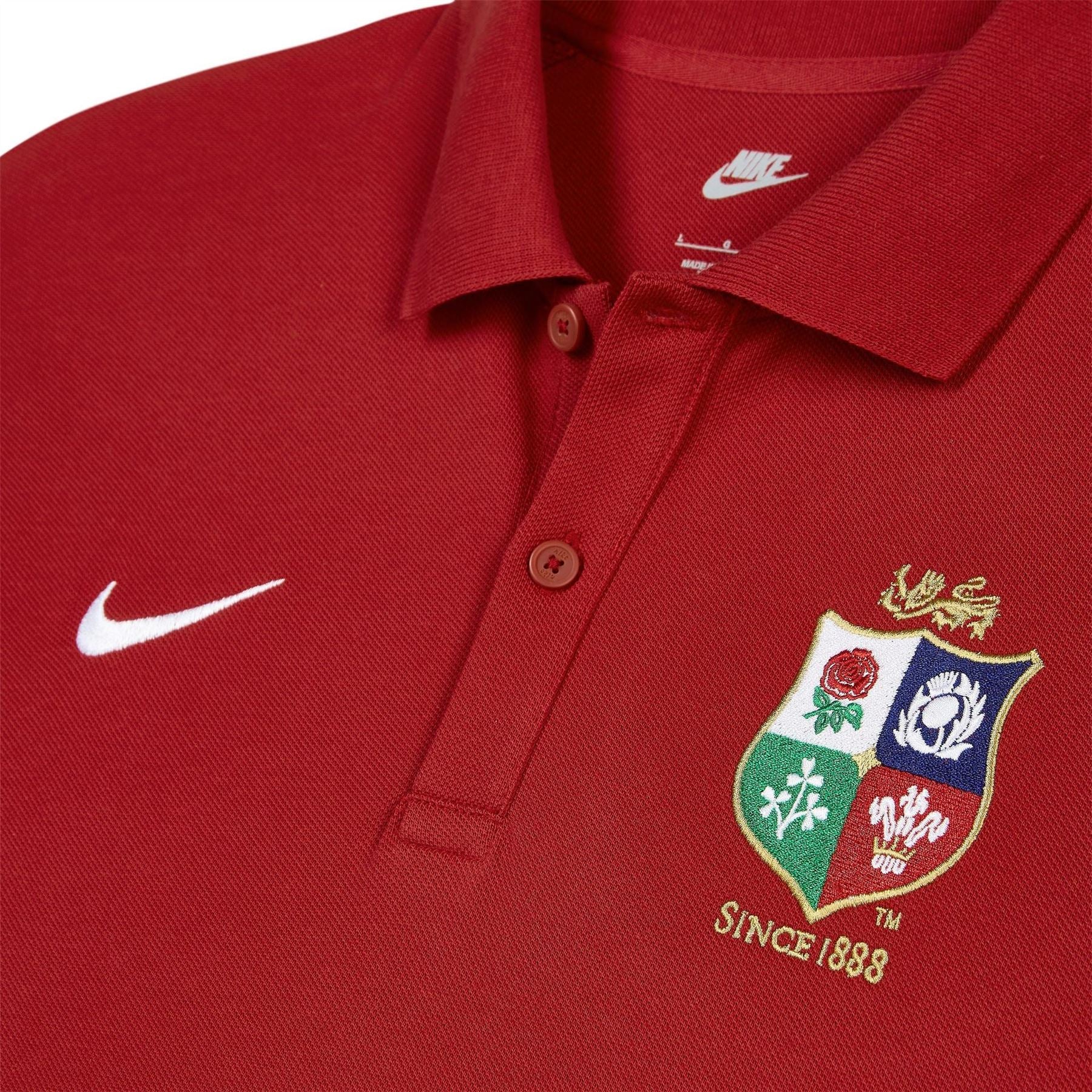 Nike British And Irish Lions Rugby Polo Shirt