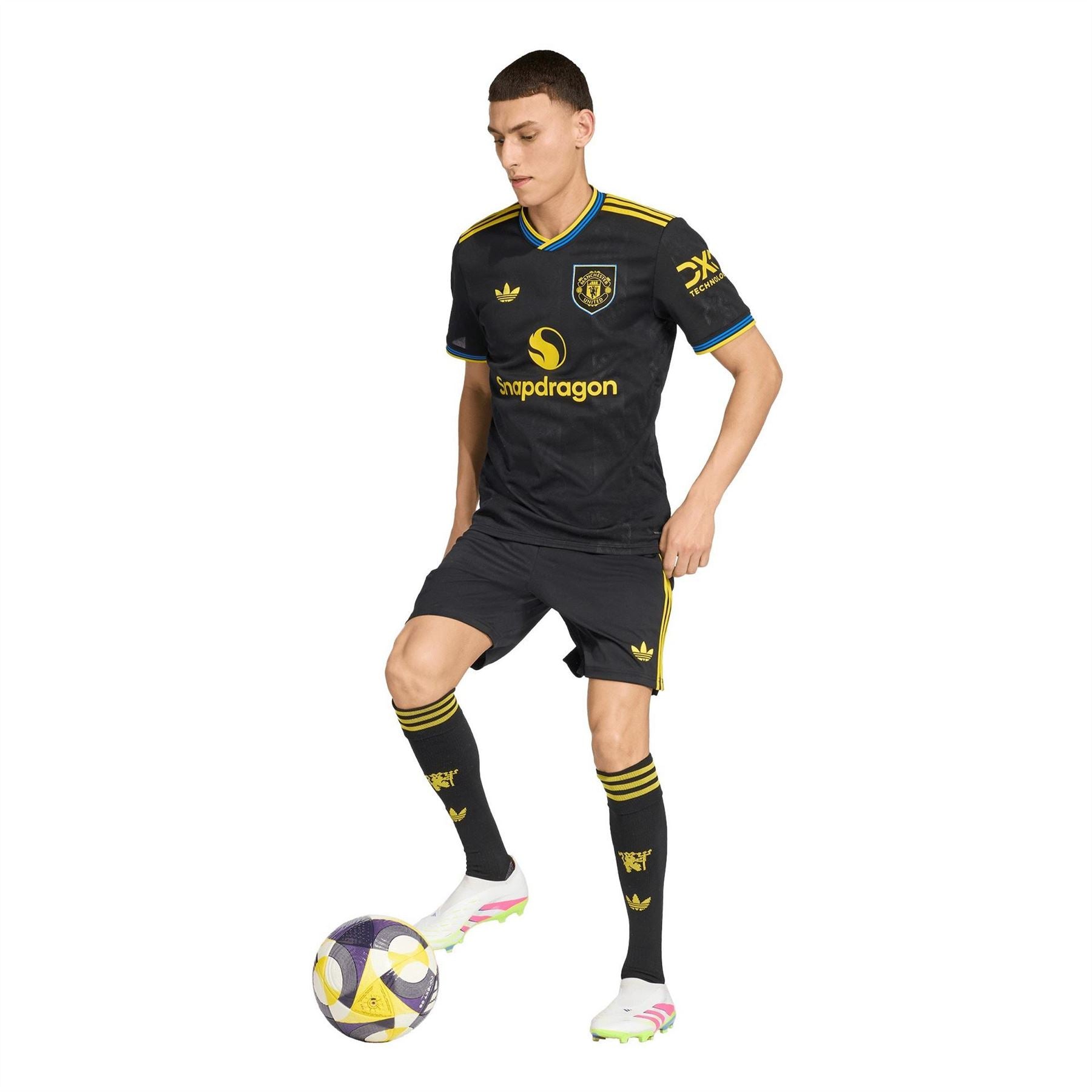 adidas Manchester United Third Shorts 2025 2026 Adults