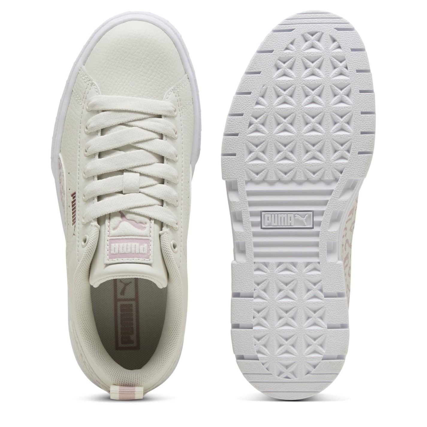 Puma Junior Mayze Graphic Print Platform Skate Shoes