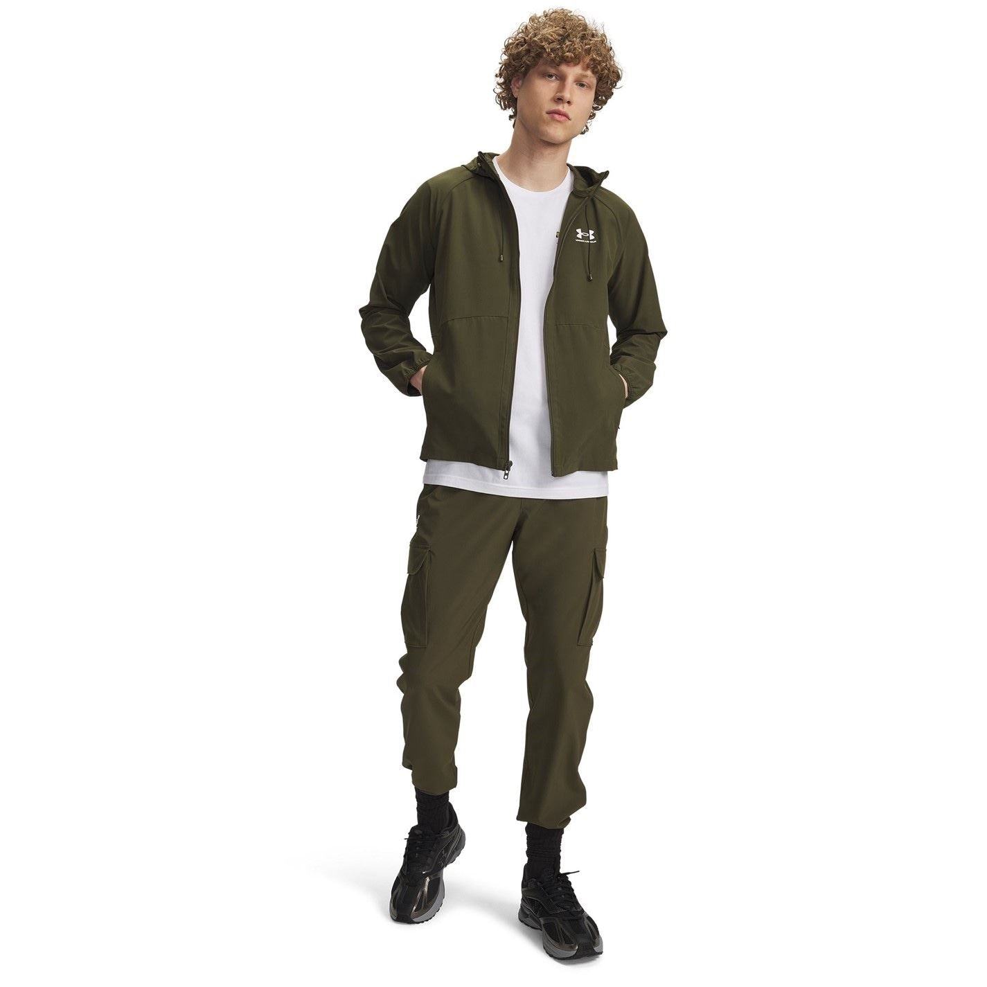 Under Armour Vibe Solid Patterned Straight Combat Pants