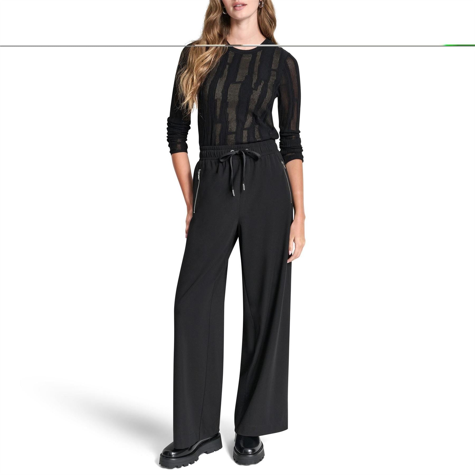 DKNY Wide Leg Trousers