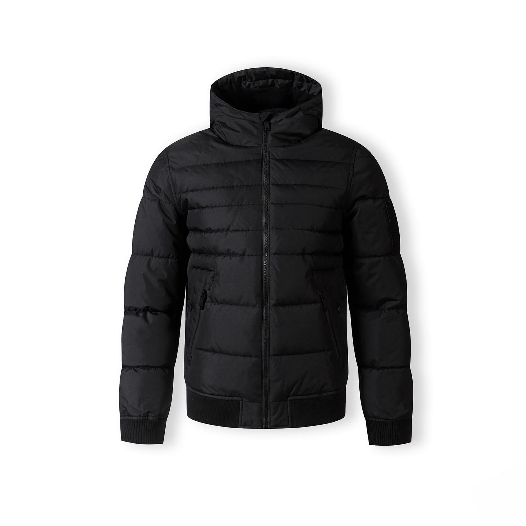 Minoti Men Padded Jacket Hooded Black