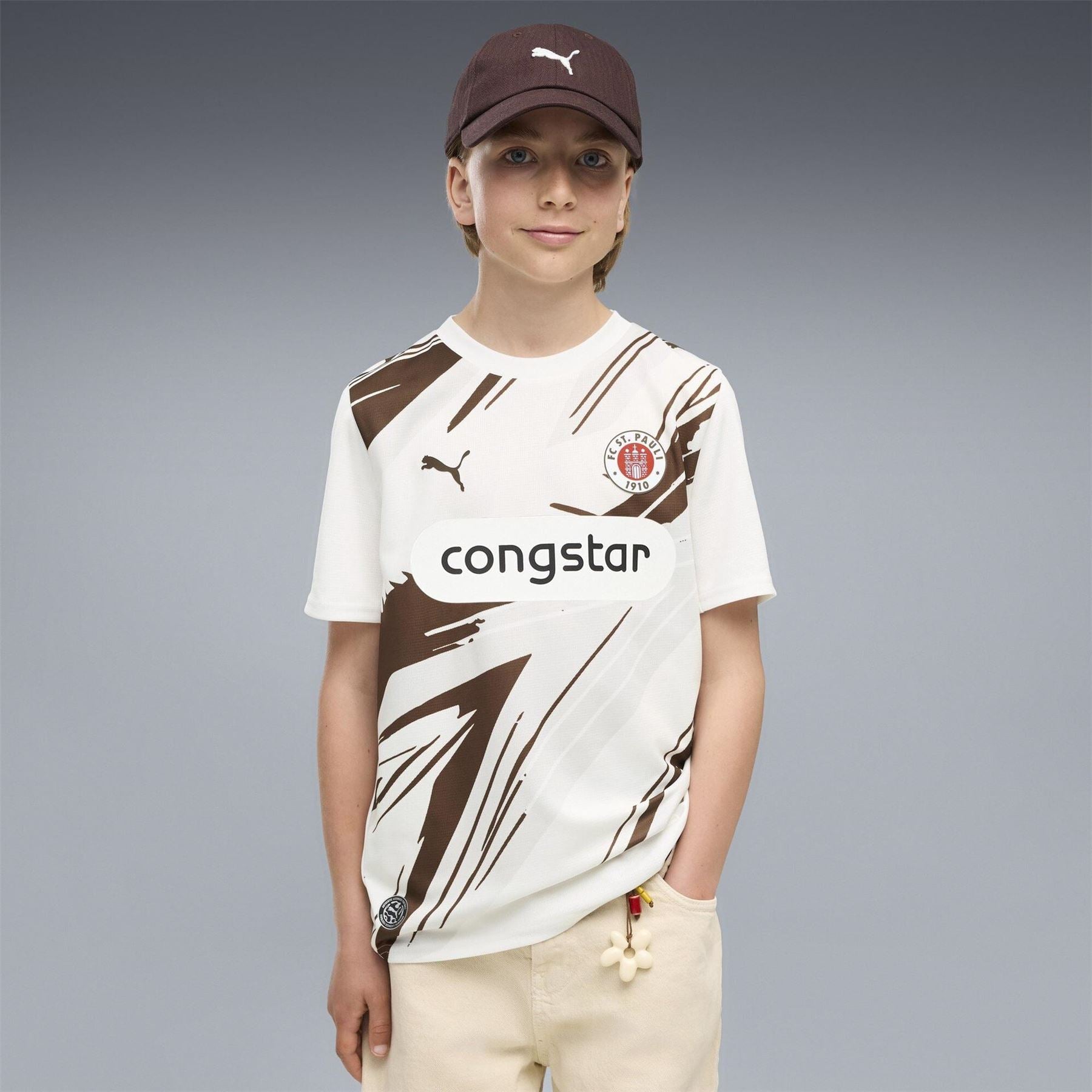 Puma Pauli Away Shirt 2026 27 Juniors