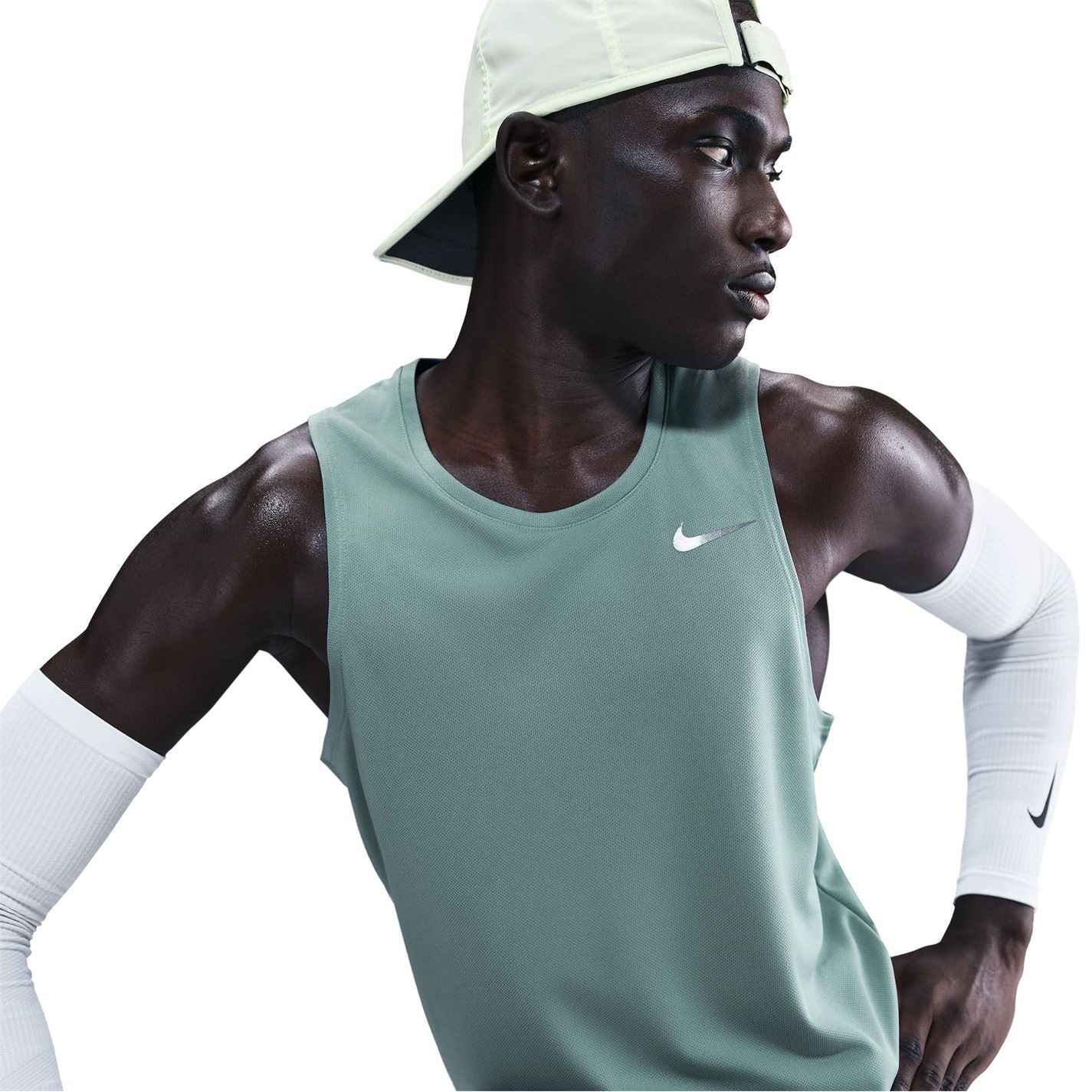 Nike Mens Dri Fit Miler Running Tank