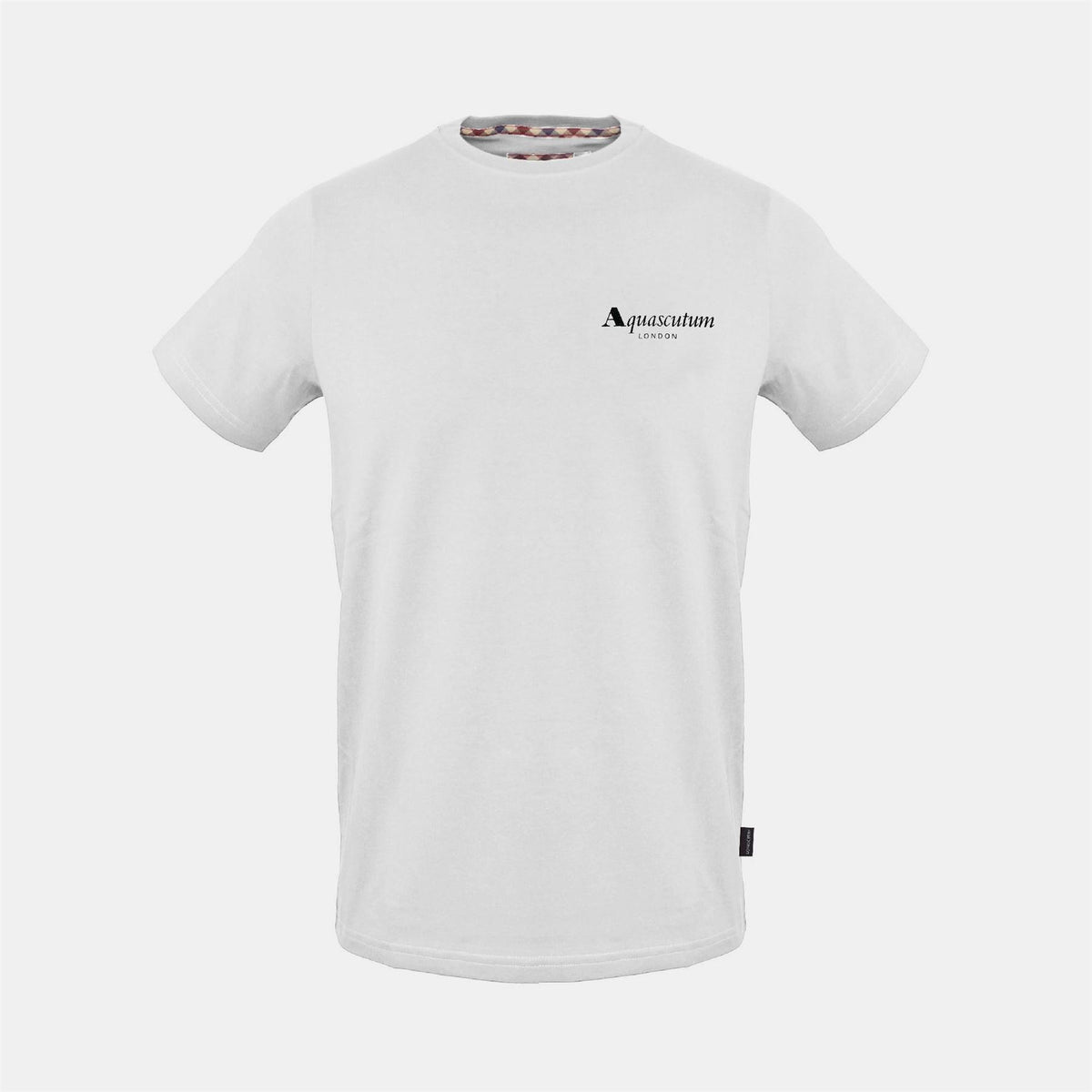 Aquascutum Wordmark Crew Neck Short Sleeve Regular Fit T-Shirt