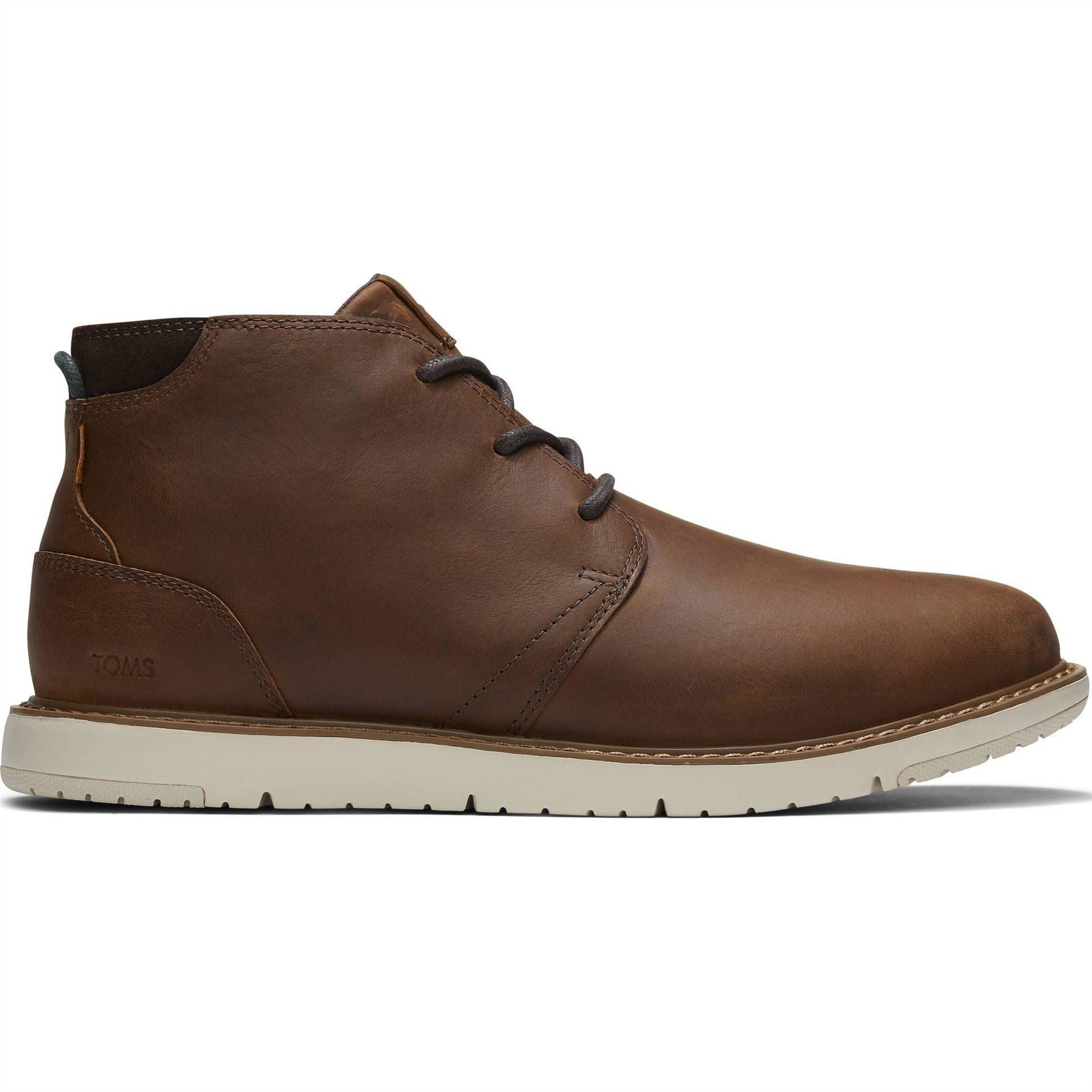 Toms Round Toe Navi Chukka Boots